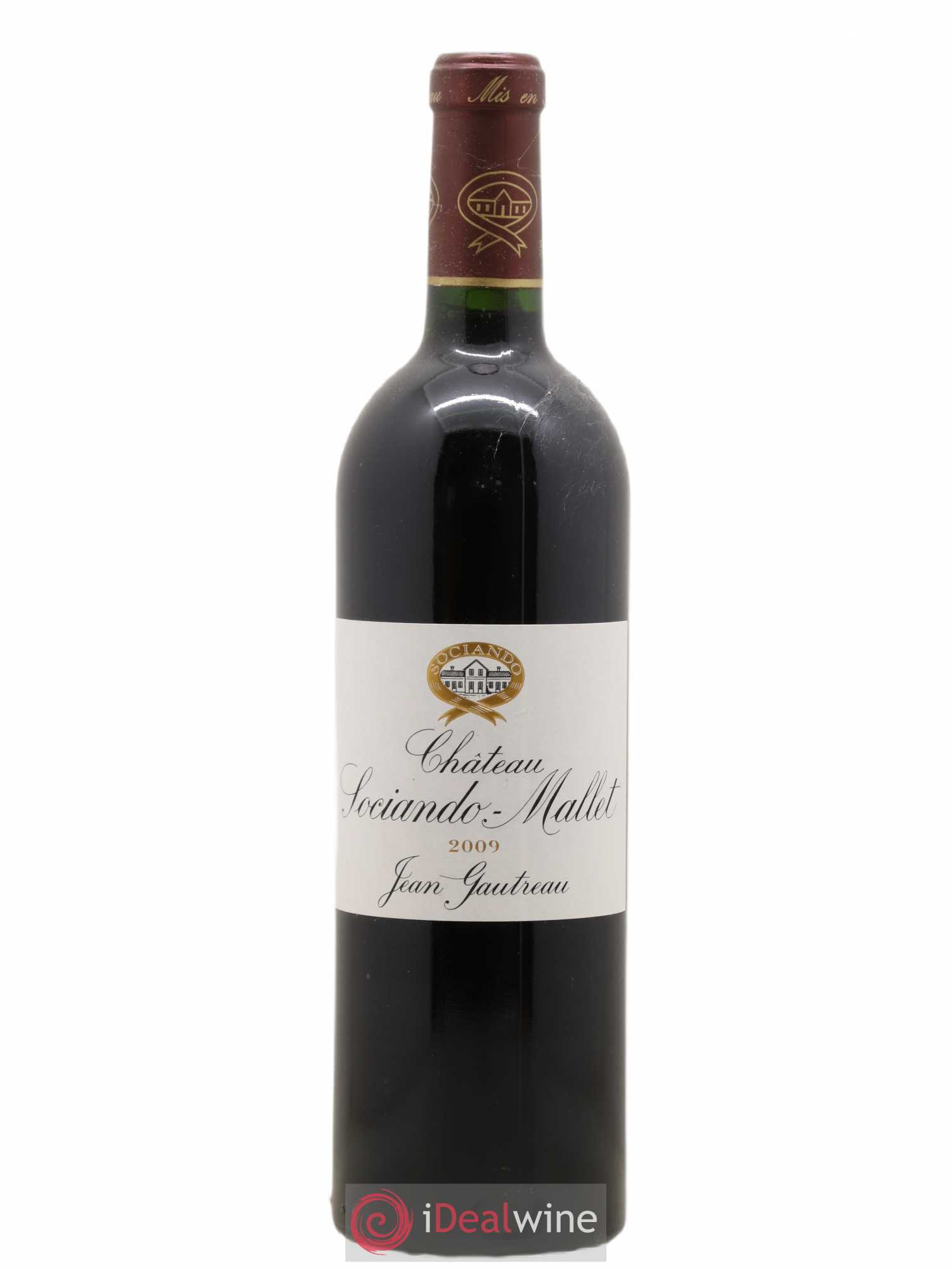 Château Sociando Mallet 2009 - Lot de 1 bouteille - 0