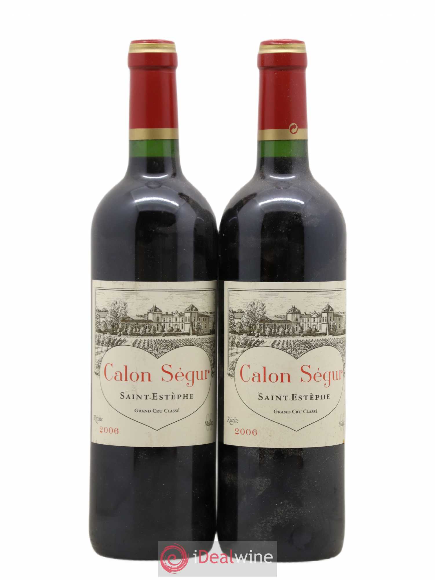 Château Calon Ségur 3ème Grand Cru Classé 2006 - Lot de 2 bouteilles - 0