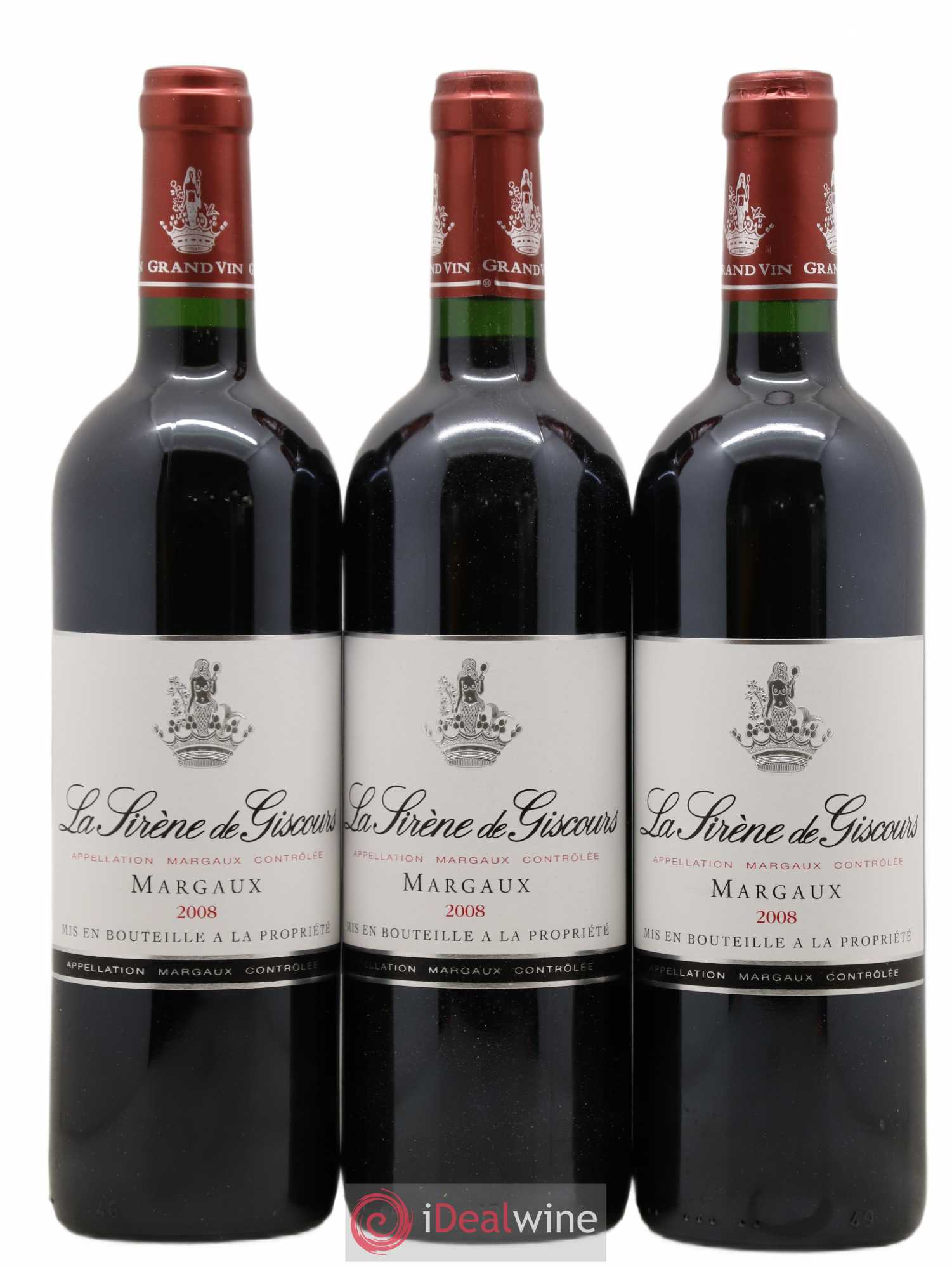 La Sirène de Giscours 2008 - Lot de 6 bouteilles - 2