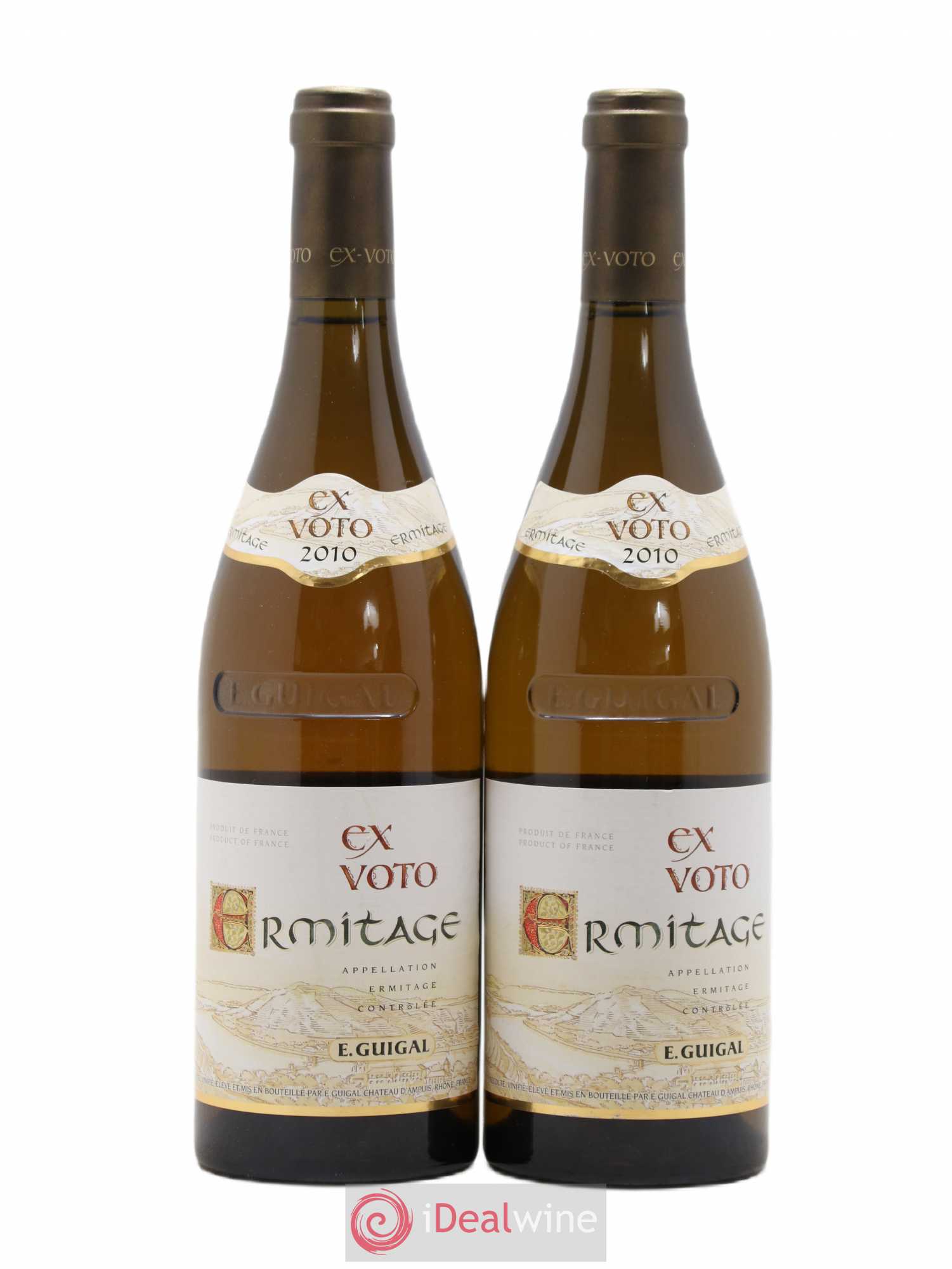 Ermitage Ex Voto Guigal 2010 - Lot de 2 bouteilles - 0