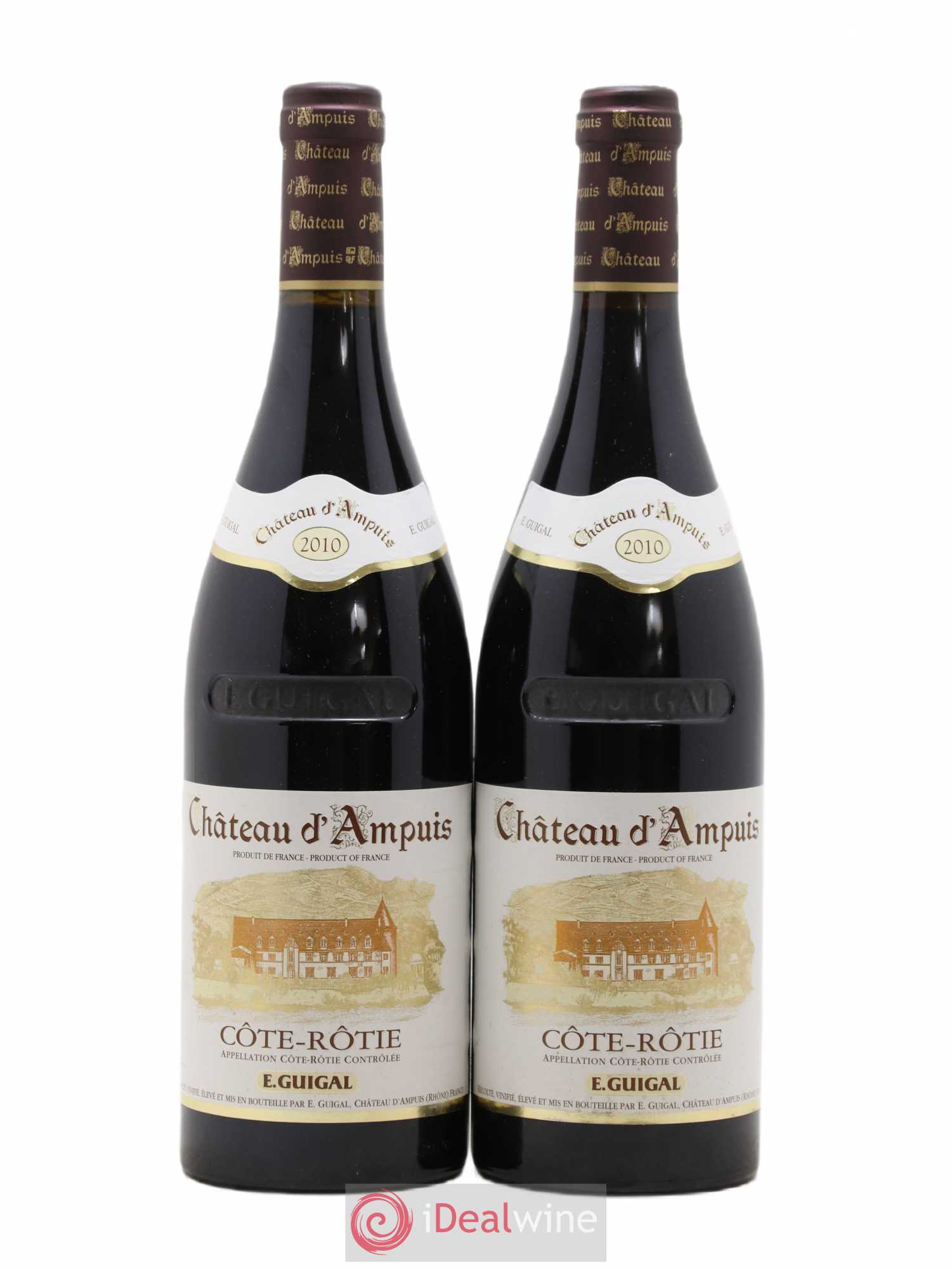 Côte-Rôtie Château d'Ampuis Guigal 2010 - Lot de 2 bouteilles - 0