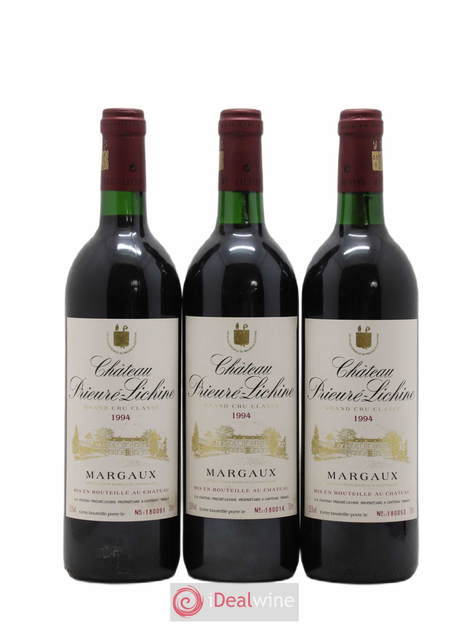 Château Prieuré Lichine 4ème Grand Cru Classé 1994 - Lotto di 12 bottiglie - 1