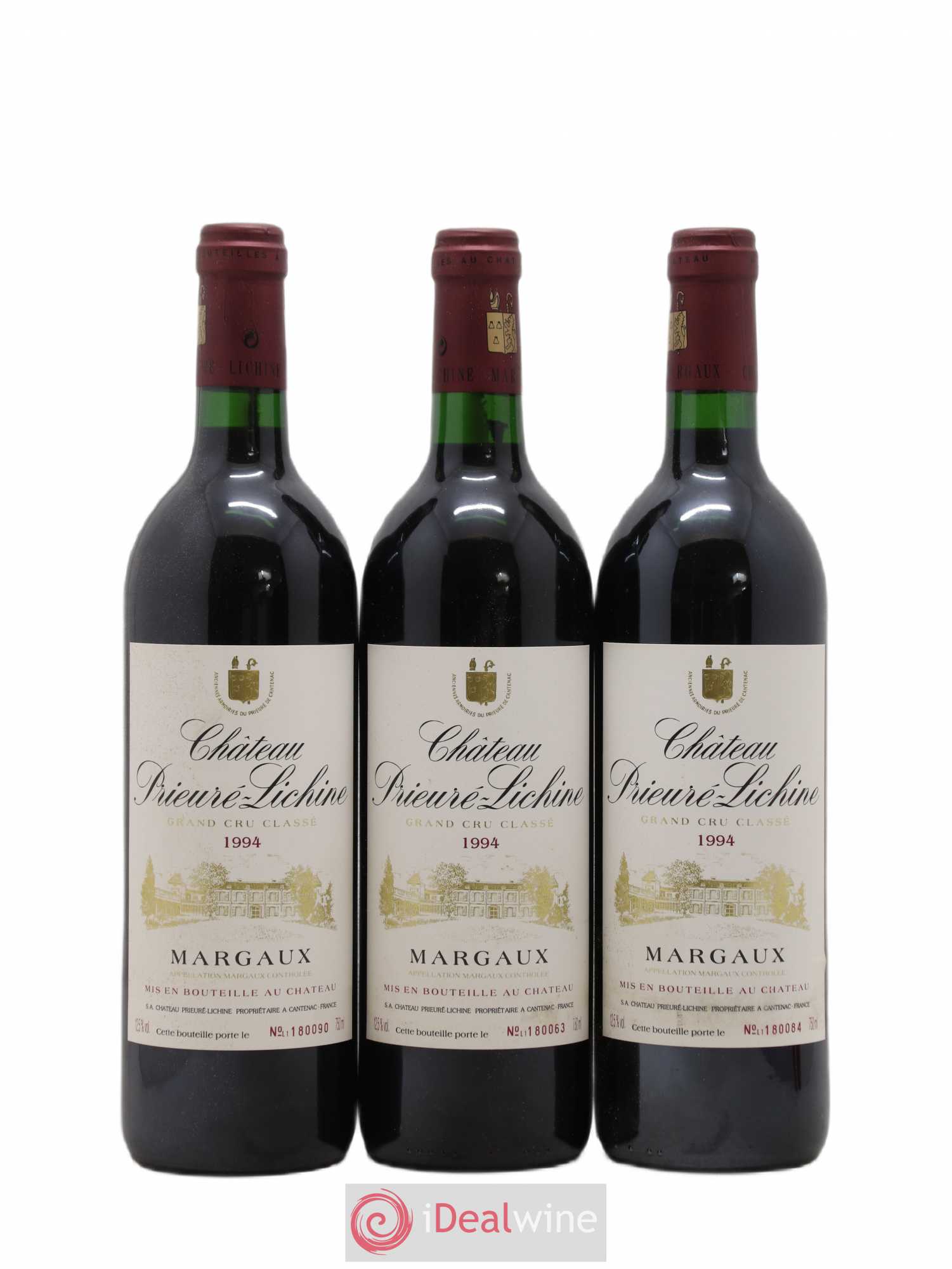 Château Prieuré Lichine 4ème Grand Cru Classé 1994 - Lotto di 12 bottiglie - 3
