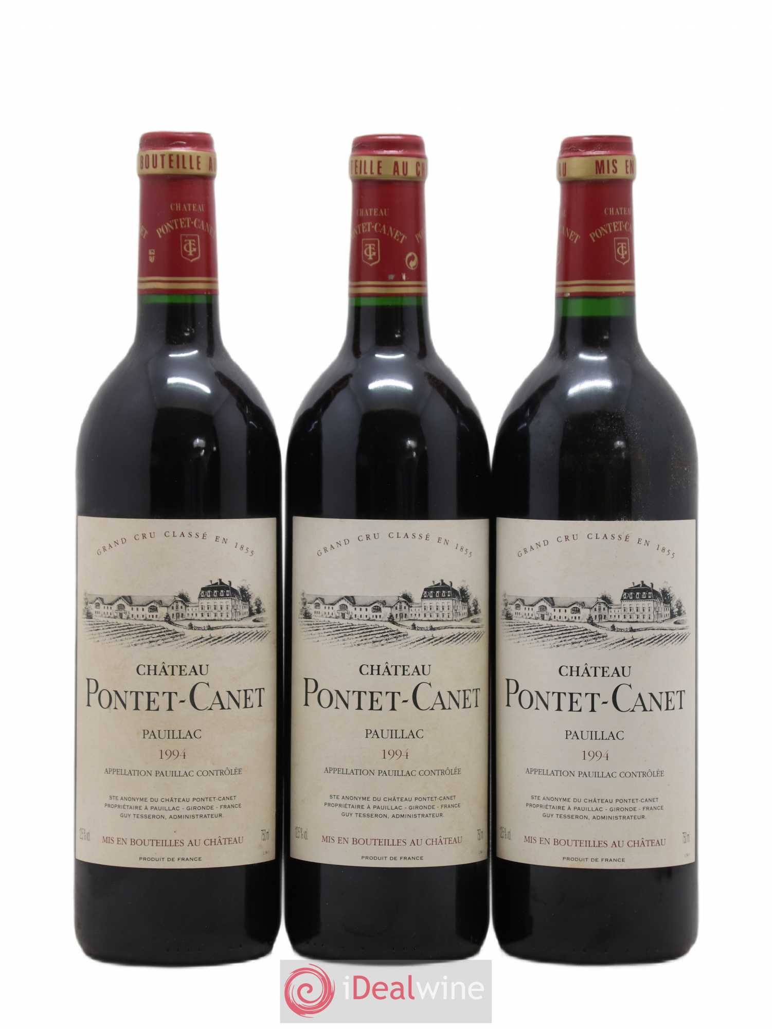 Château Pontet Canet 5ème Grand Cru Classé 1994 - Lot de 12 bouteilles - 4