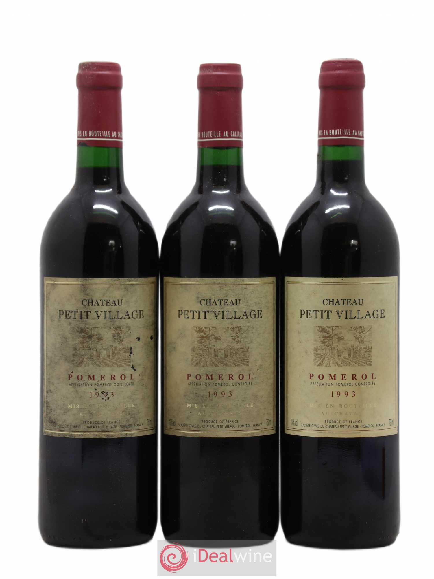 Château Petit Village 1993 - Lot de 12 bouteilles - 3