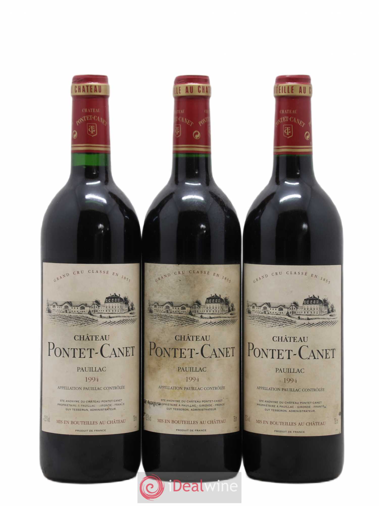 Château Pontet Canet 5ème Grand Cru Classé 1994 - Lot de 12 bouteilles - 4