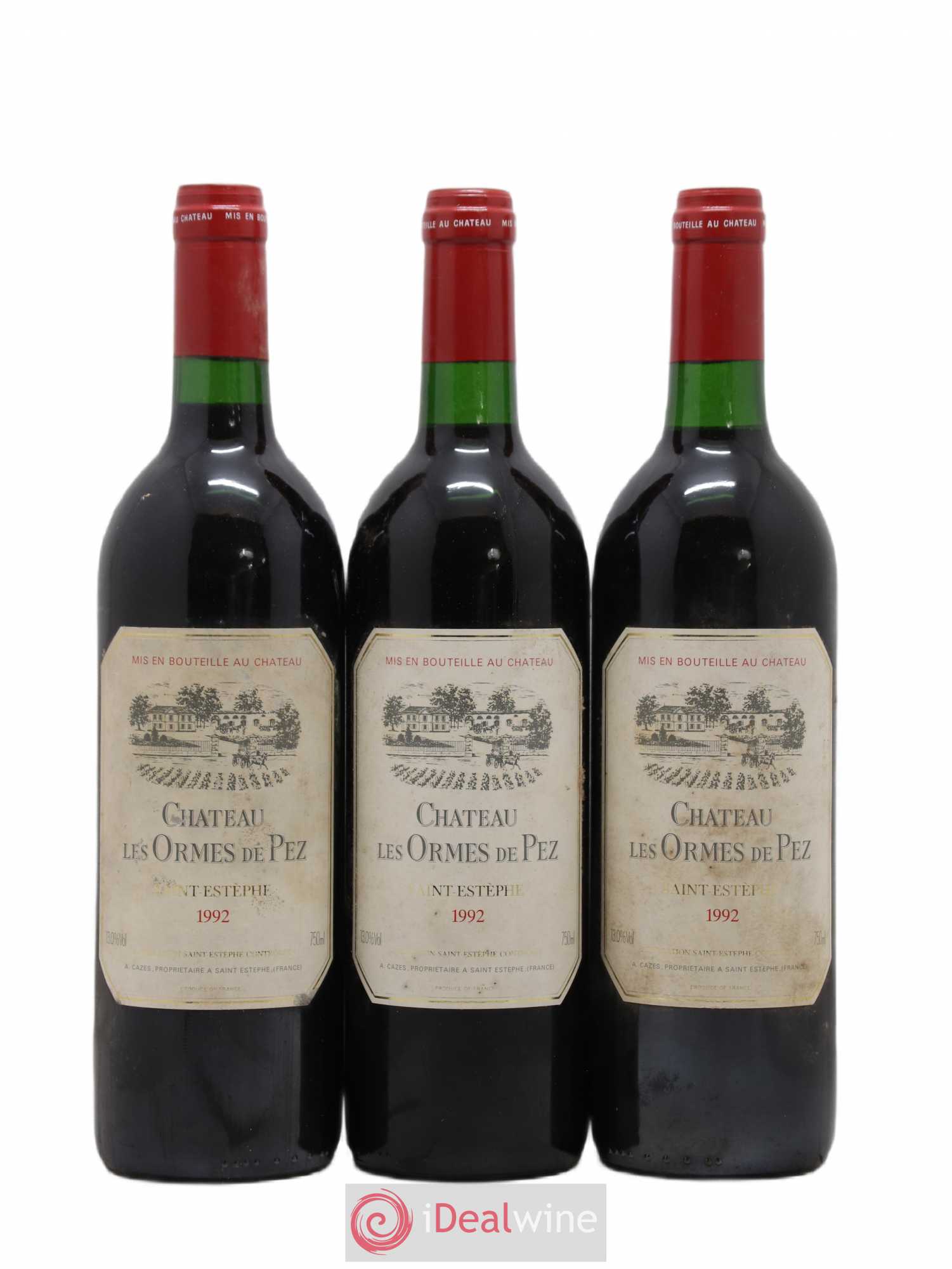 Château les Ormes de Pez 1992 - Lot de 6 bouteilles - 1