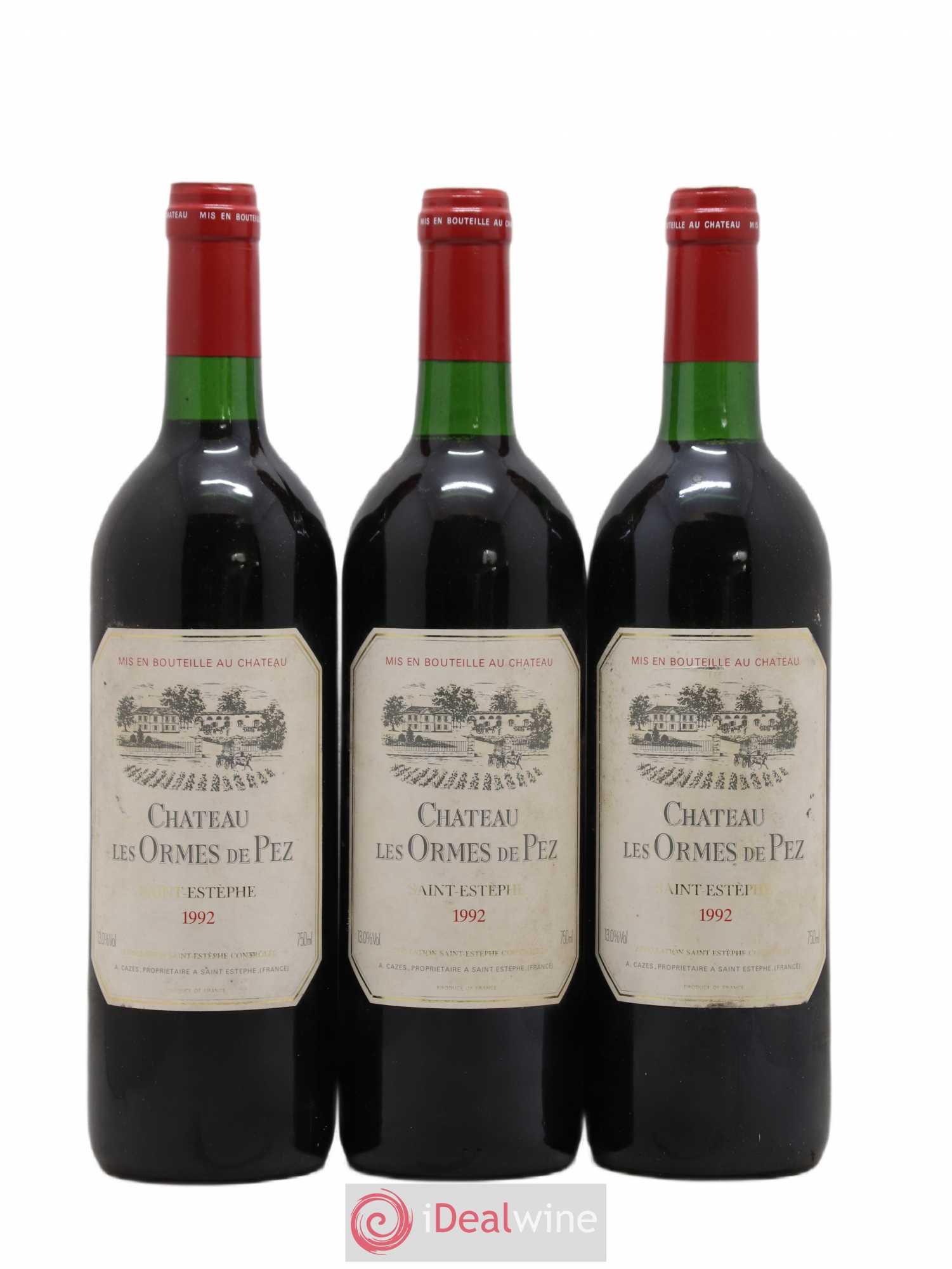 Château les Ormes de Pez 1992 - Lot de 6 bouteilles - 2