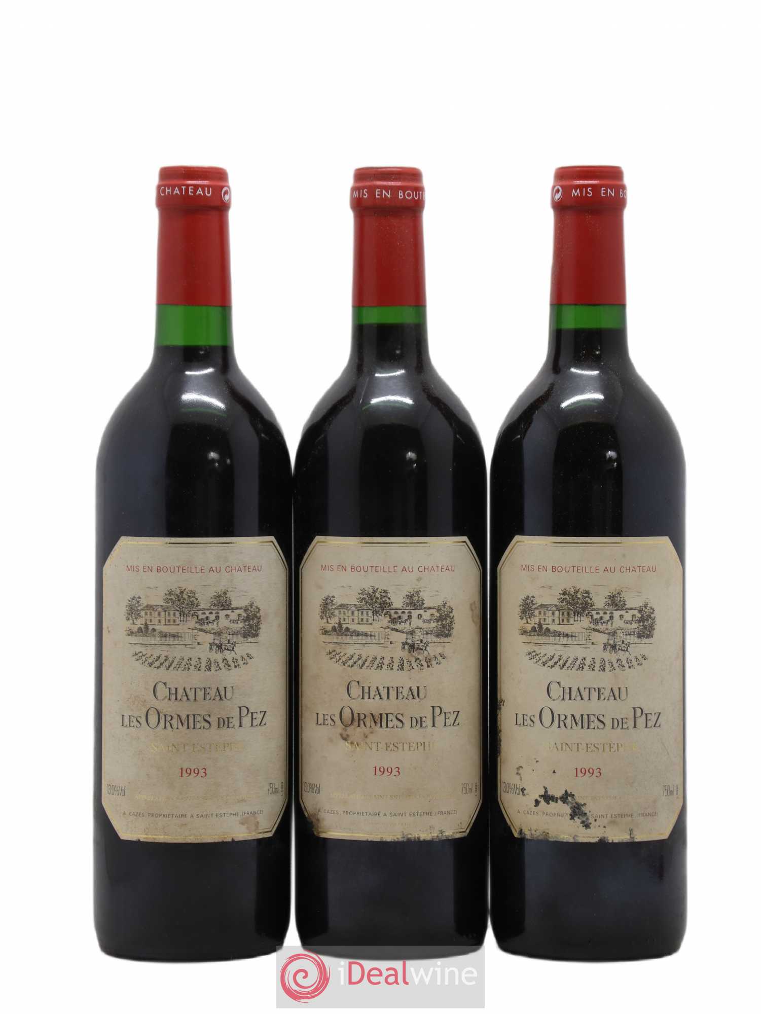 Château les Ormes de Pez 1993 - Lot de 12 bouteilles - 1