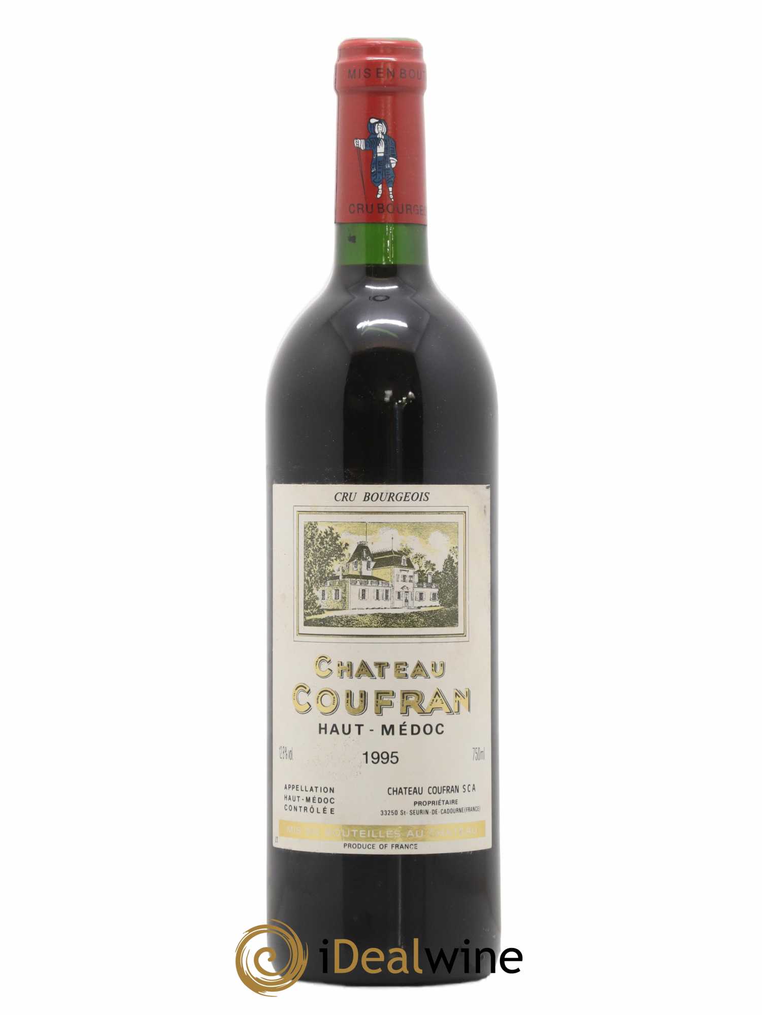 Château Coufran Cru Bourgeois 1995 - Lot de 1 bouteille - 0