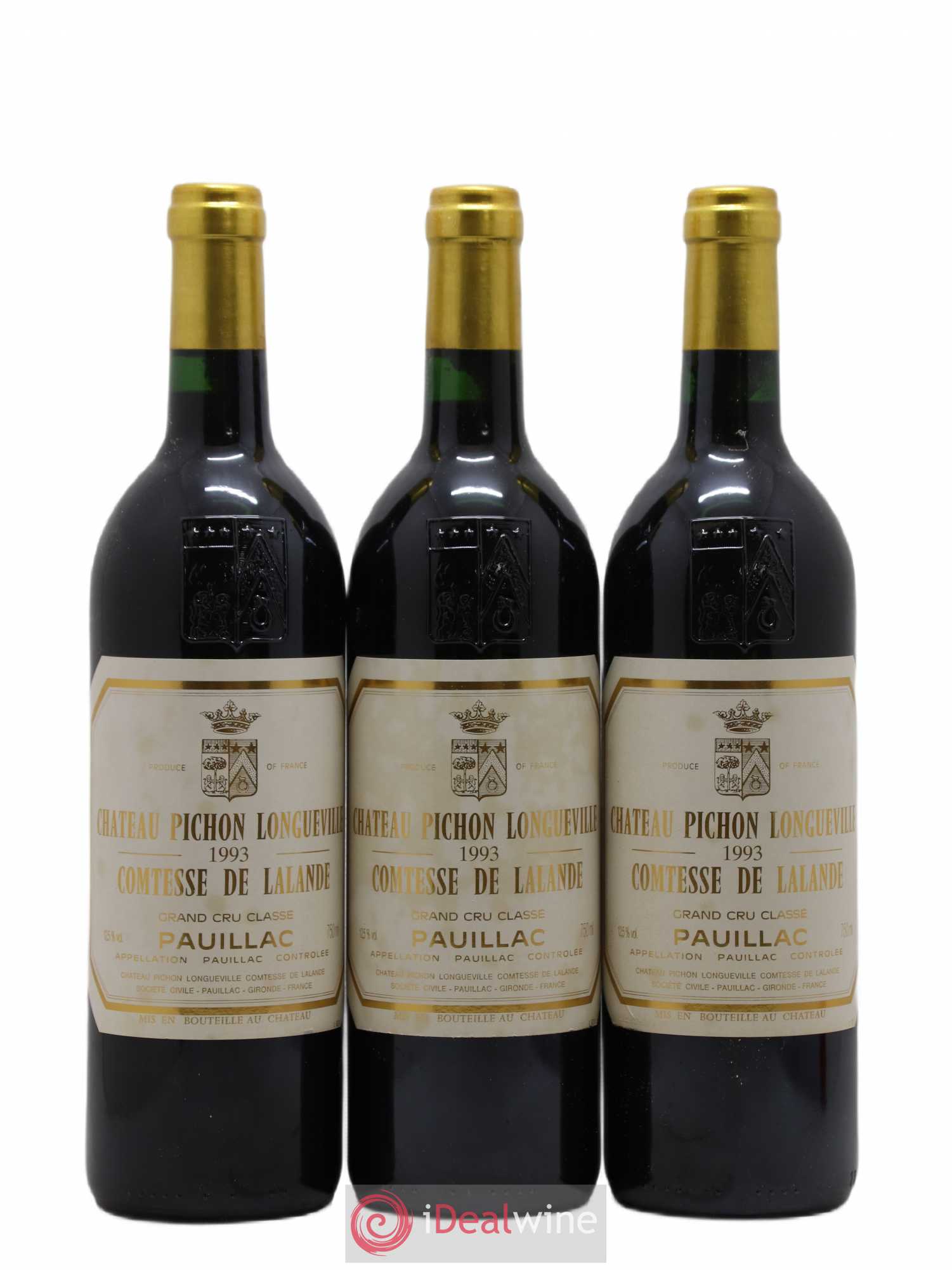 Château Pichon Longueville Comtesse de Lalande 2ème Grand Cru Classé 1993 - Lot de 12 bouteilles - 2