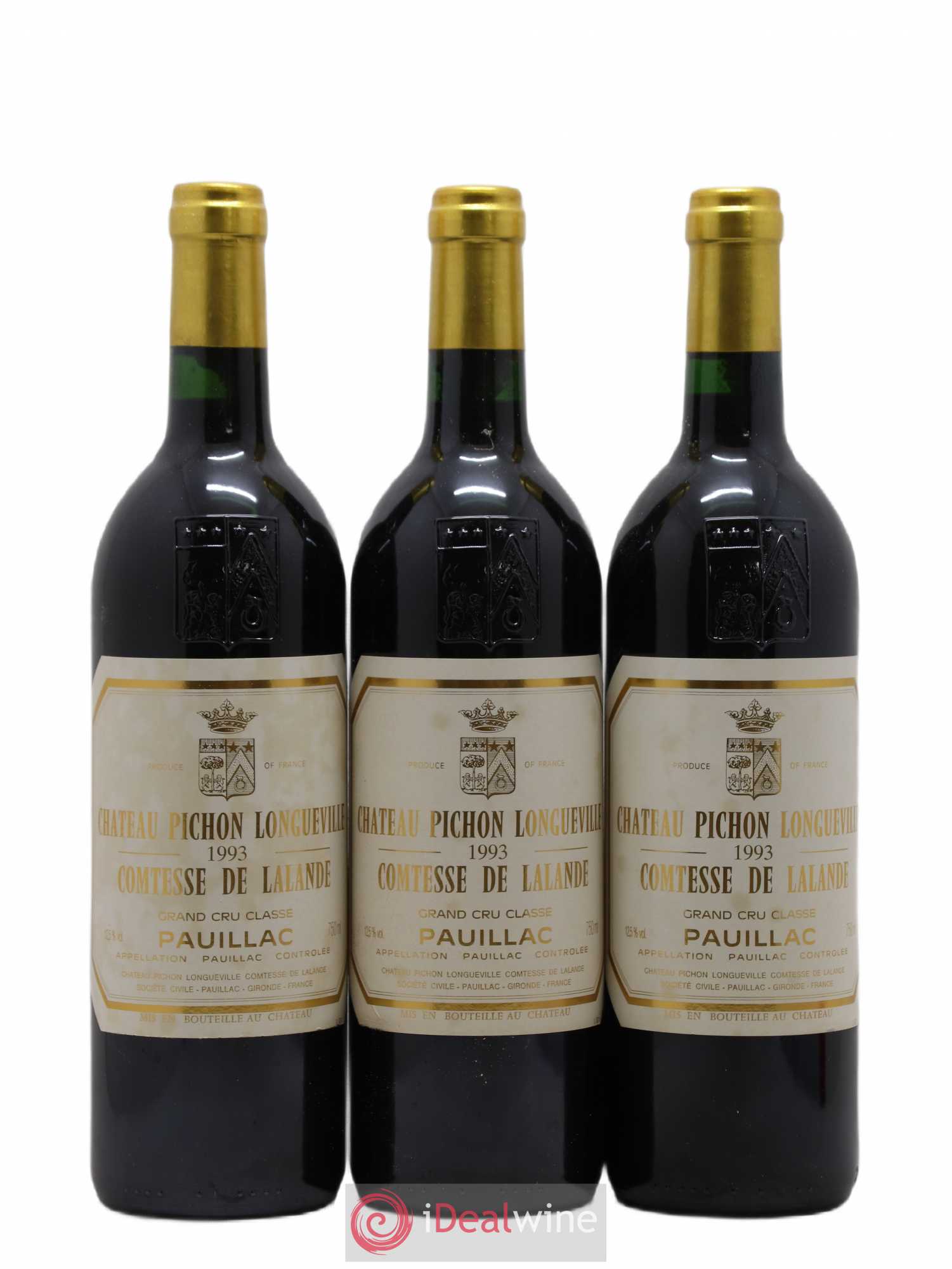 Château Pichon Longueville Comtesse de Lalande 2ème Grand Cru Classé 1993 - Lot de 12 bouteilles - 4