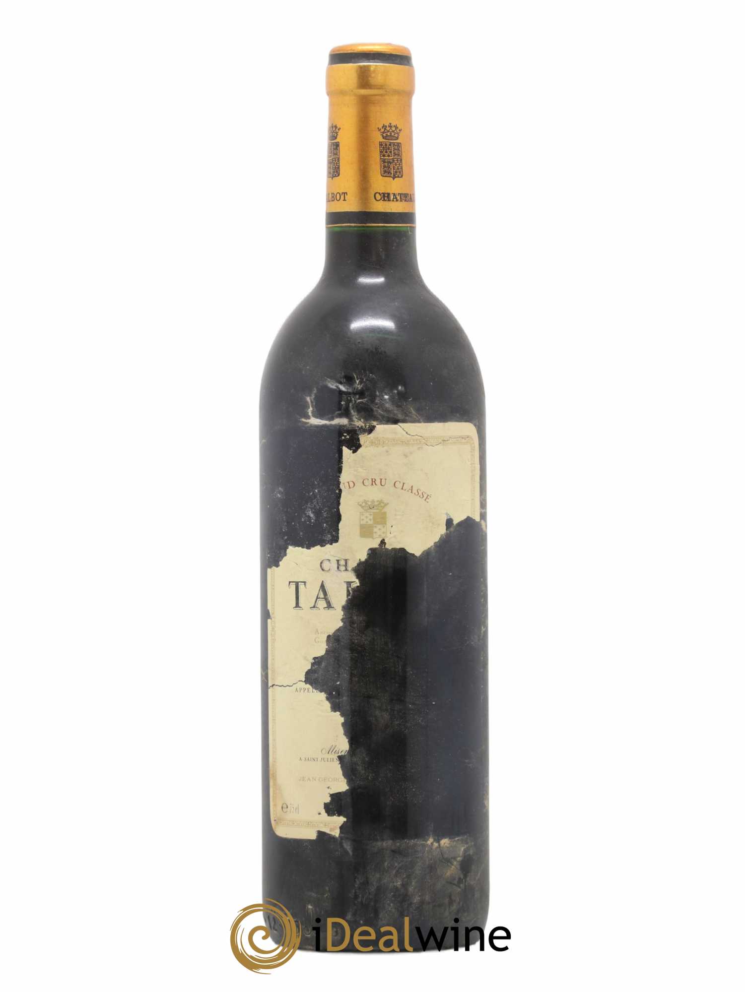 Château Talbot 4ème Grand Cru Classé 1990 - Lot de 1 bouteille - 0