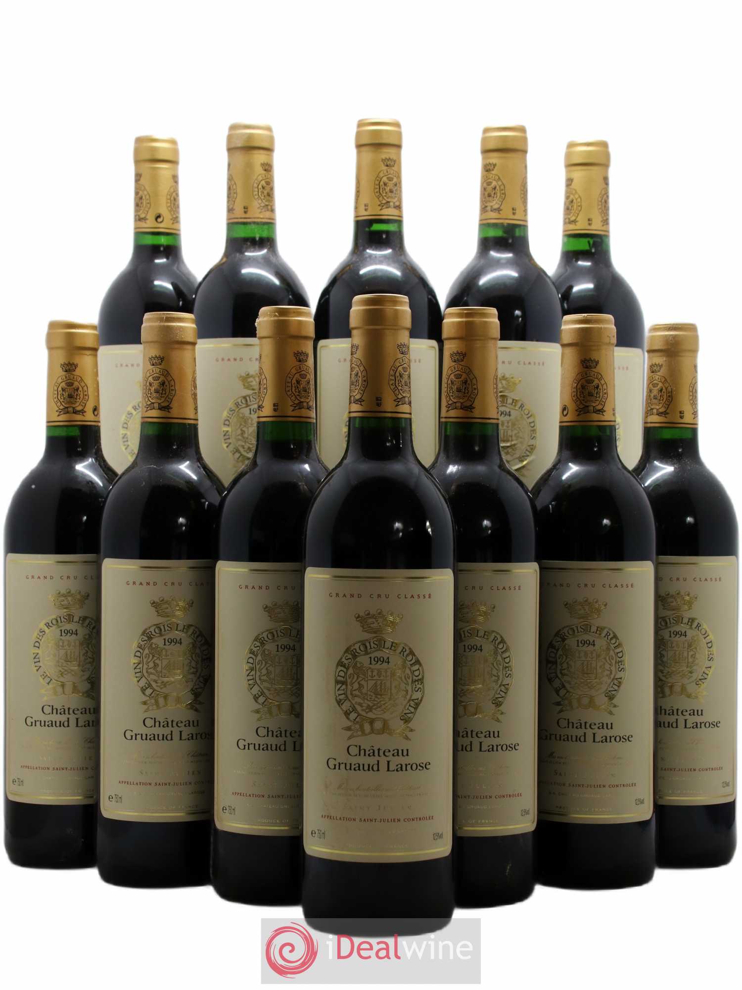Château Gruaud Larose 2ème Grand Cru Classé 1994 - Lot de 12 bouteilles - 0