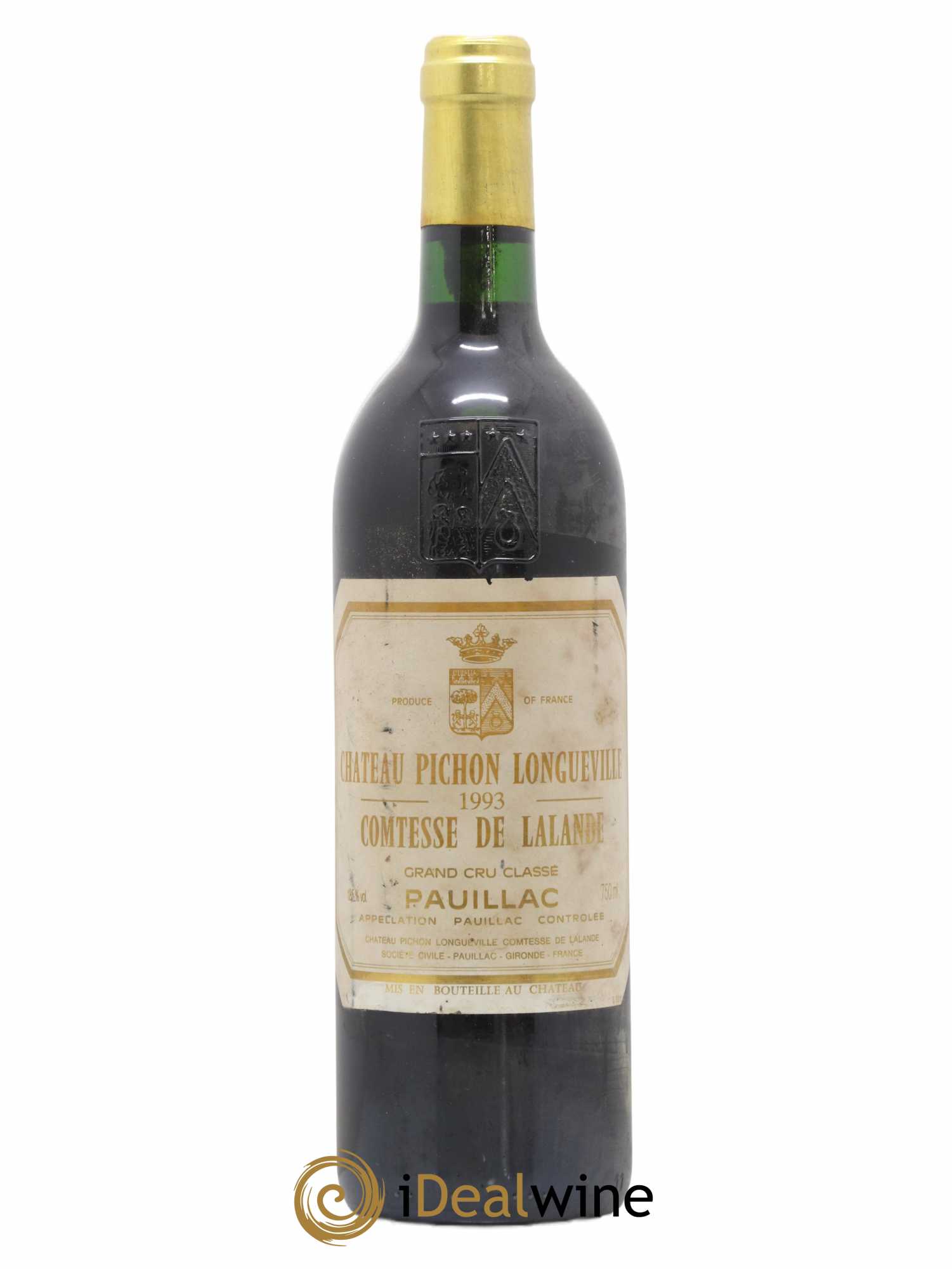 Château Pichon Longueville Comtesse de Lalande 2ème Grand Cru Classé 1993 - Lot de 1 bouteille - 0