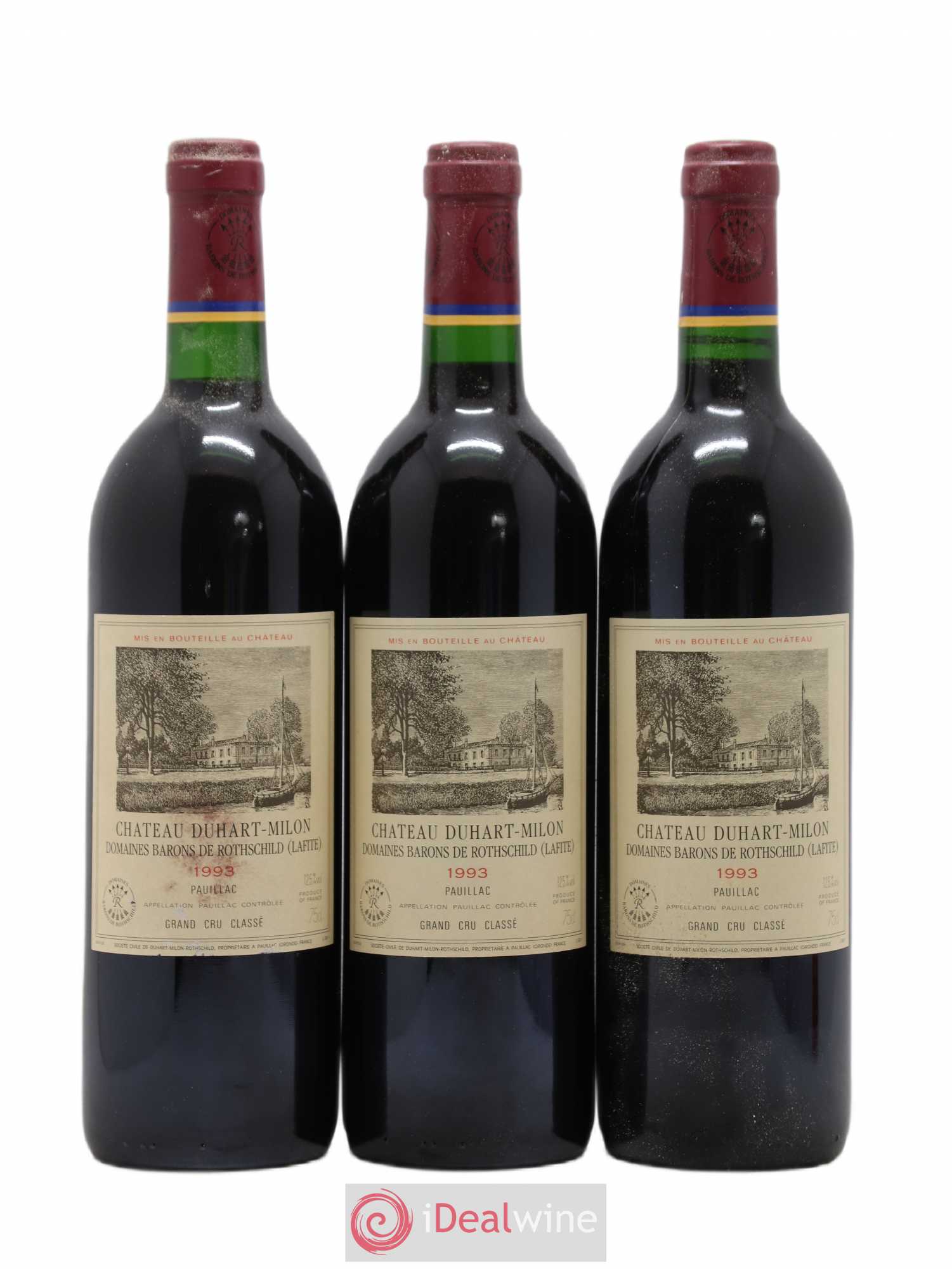 Château Duhart-Milon 4ème Grand Cru Classé 1993 - Lotto di 12 bottiglie - 4