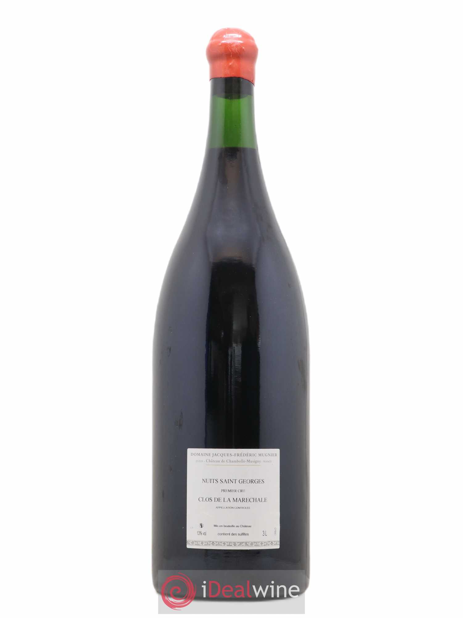 Nuits-Saint-Georges 1er Cru Clos de La Maréchale Jacques-Frédéric Mugnier 2010 - Lotto di 1 jéroboam - 1