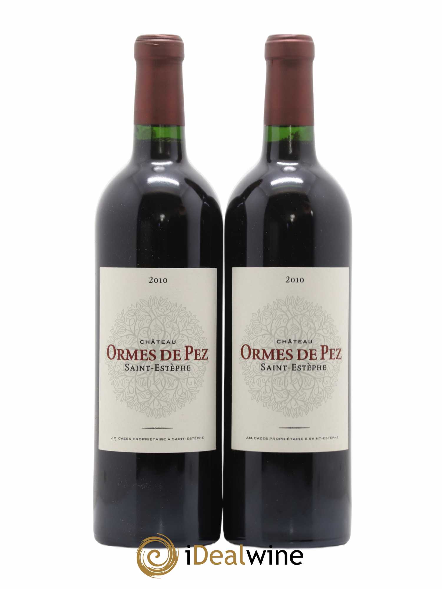 Château les Ormes de Pez 2010 - Lot de 2 bouteilles - 0