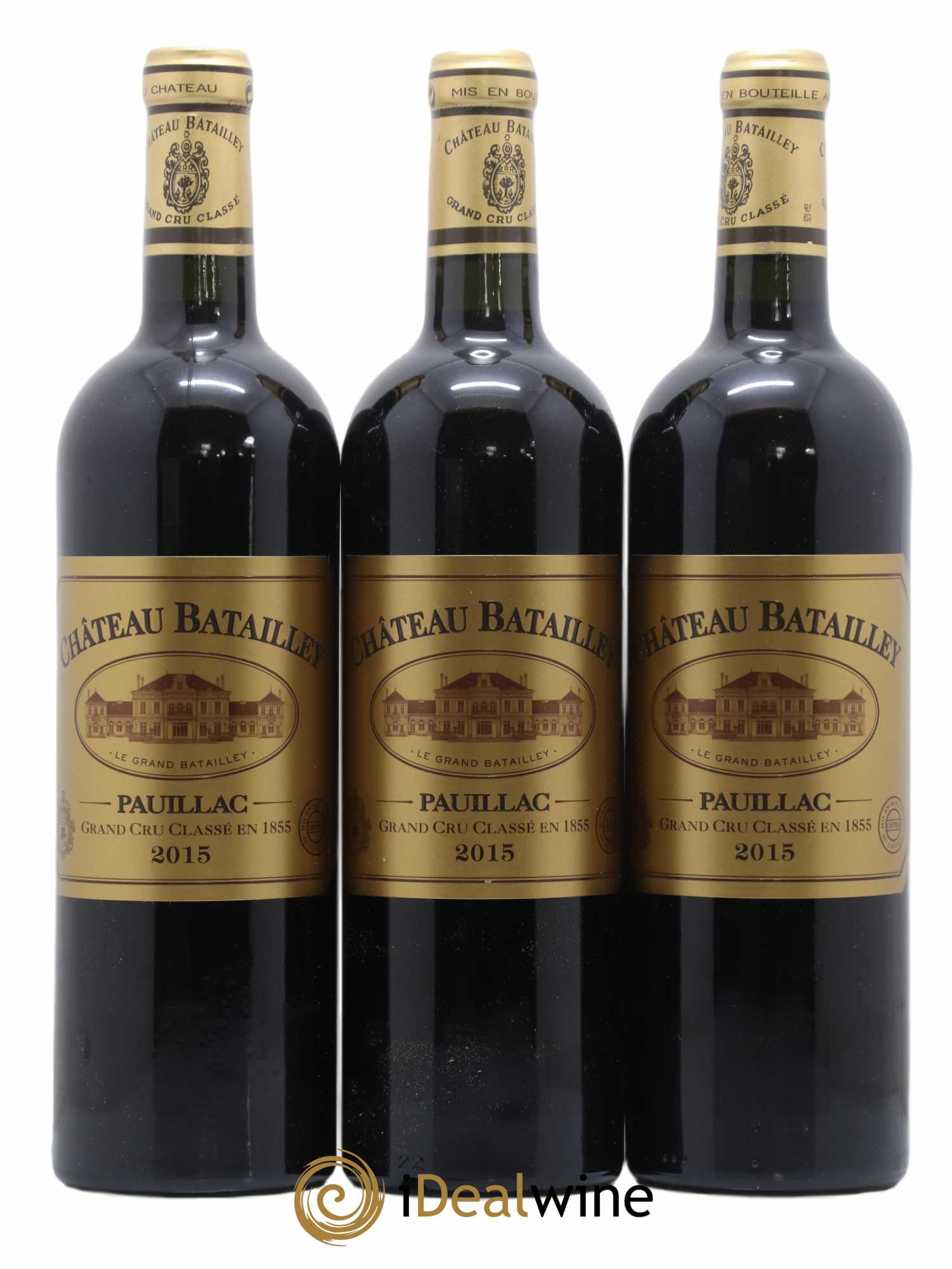 Château Batailley 5ème Grand Cru Classé 2015 - Lot de 3 bouteilles - 0