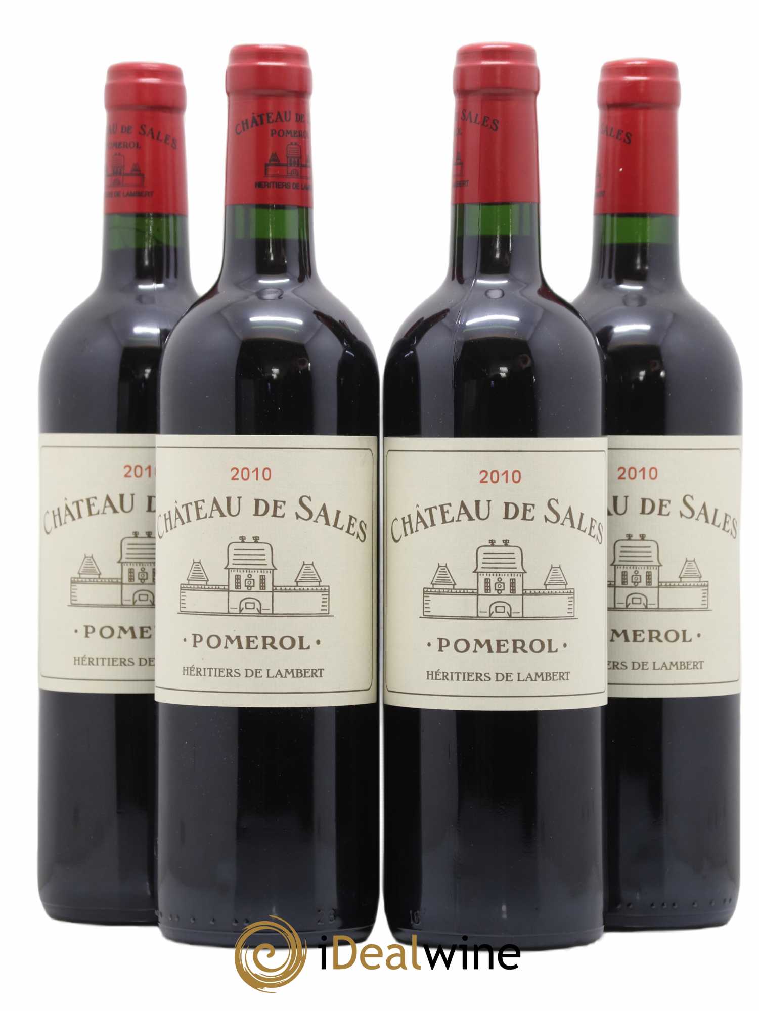 Château de Sales 2010 - Lot de 4 bouteilles - 0