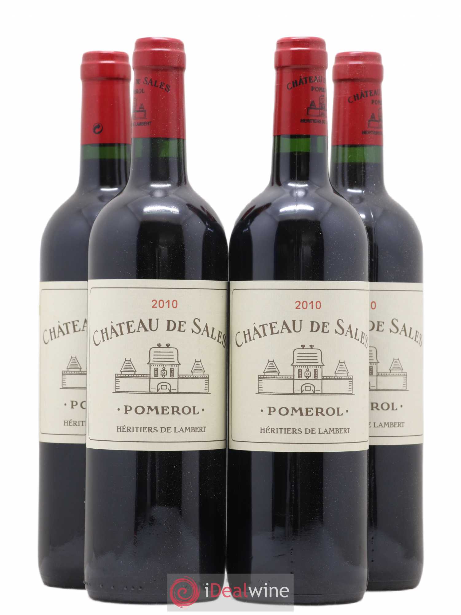 Château de Sales 2010 - Lot de 4 bouteilles - 0