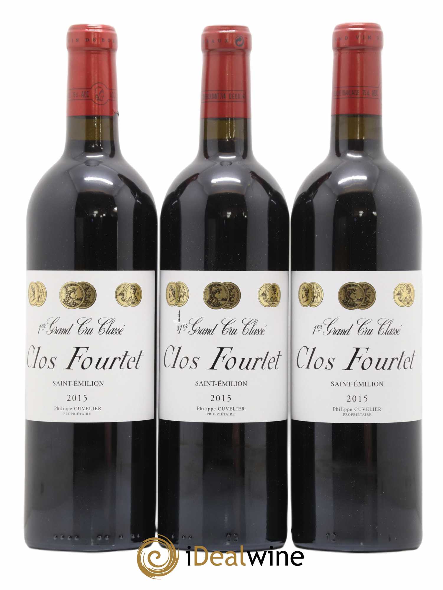 Clos Fourtet 1er Grand Cru Classé B 2015 - Lot de 6 bouteilles - 2