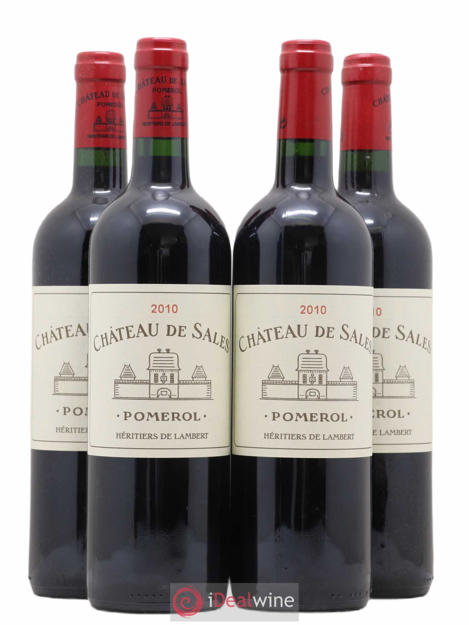 Château de Sales 2010 - Lot de 4 bouteilles - 0