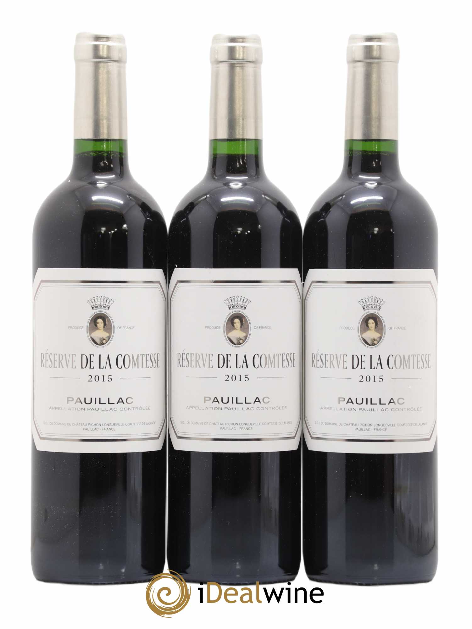 Réserve de la Comtesse Second Vin 2015 - Lot de 3 bouteilles - 0