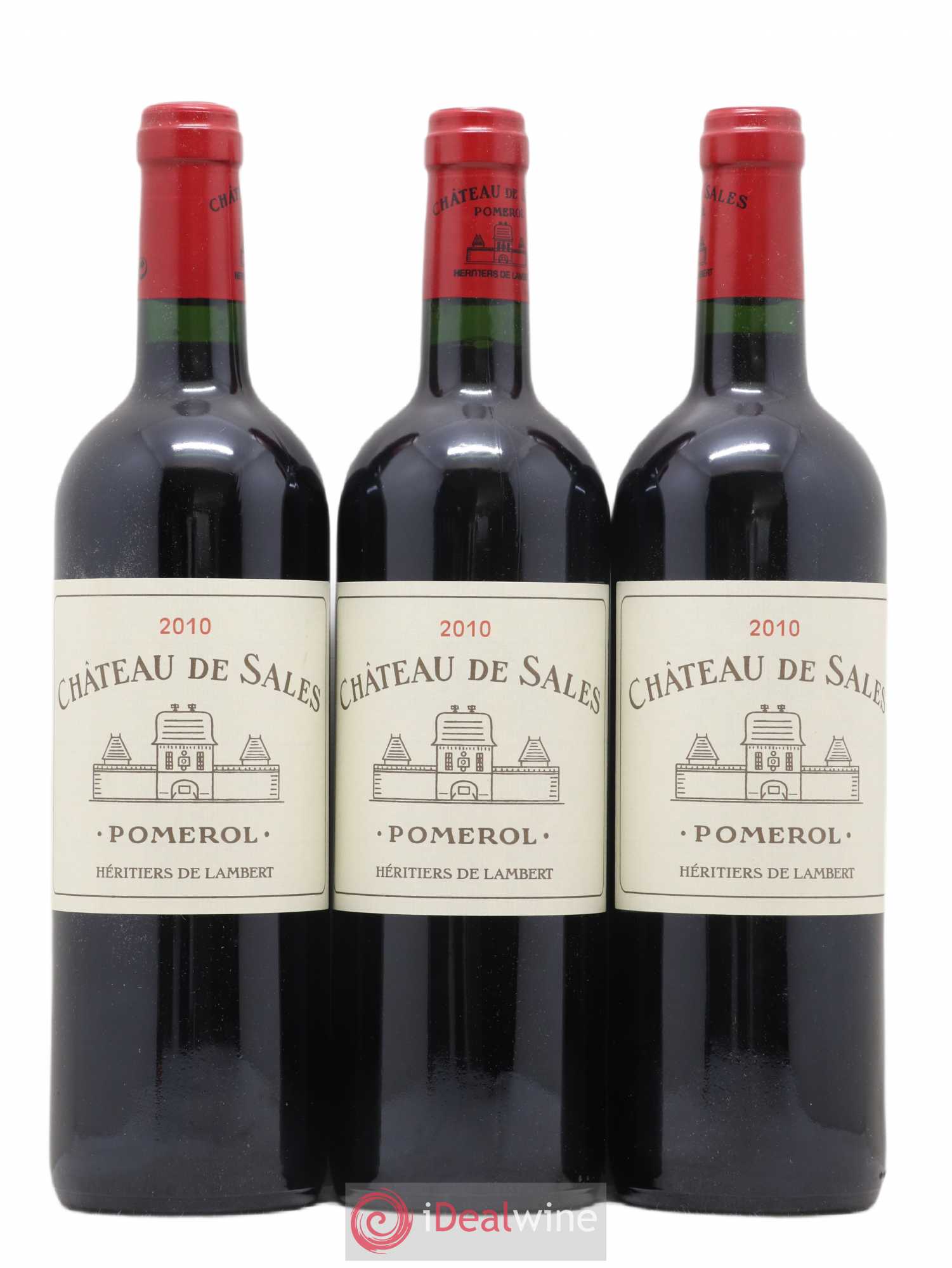 Château de Sales 2010 - Lot de 3 bouteilles - 0