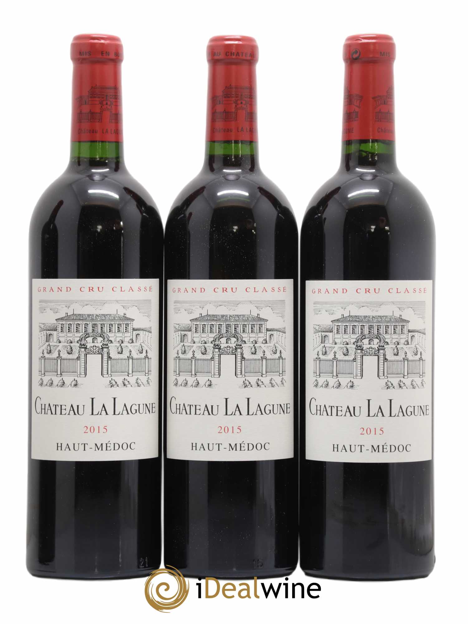 Château la Lagune 3ème Grand Cru Classé (sans prix de réserve) 2015 - Lot de 3 bouteilles - 0