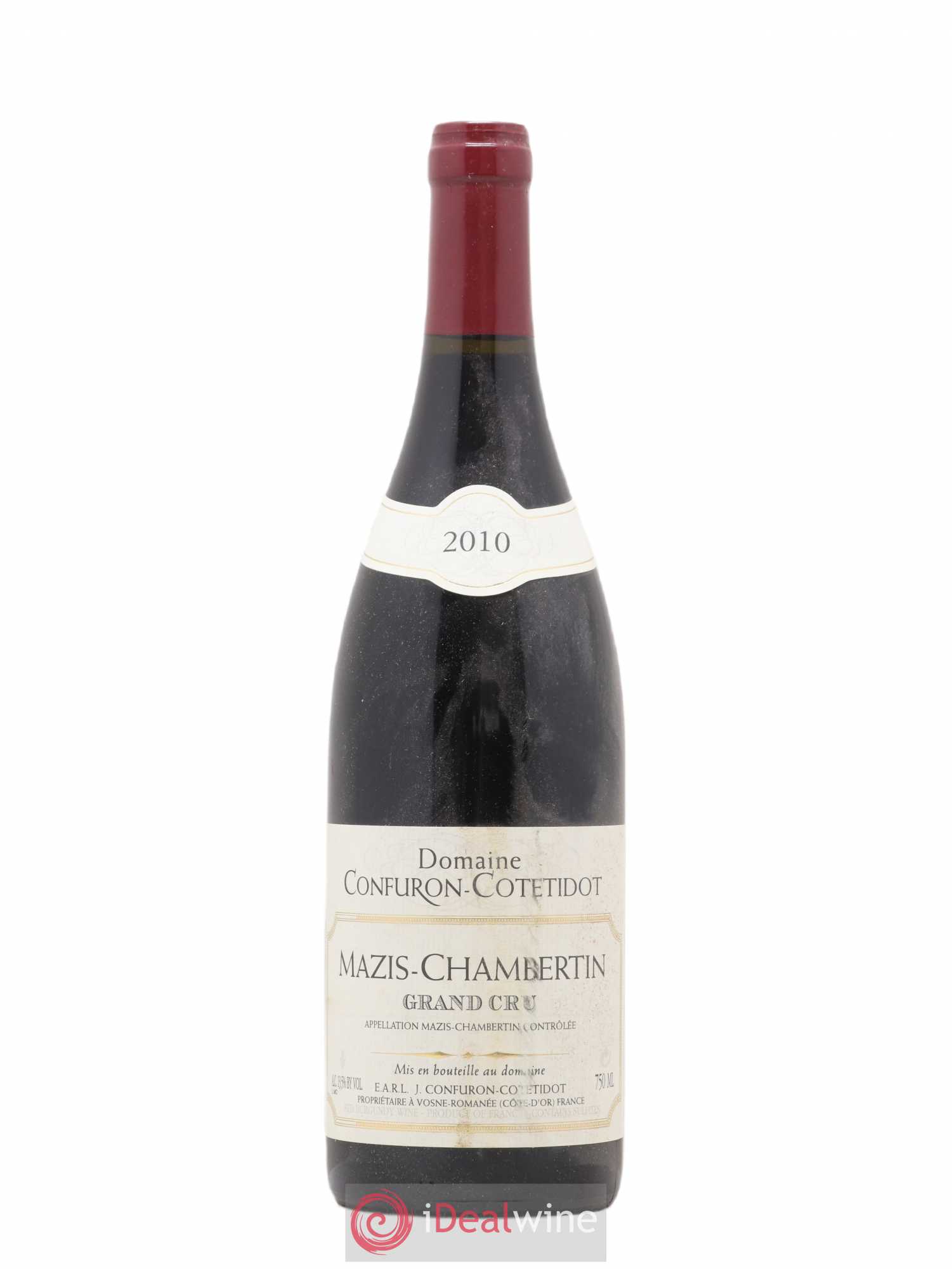 Mazis-Chambertin Grand Cru Confuron-Cotetidot 2010 - Lot de 1 bouteille - 0