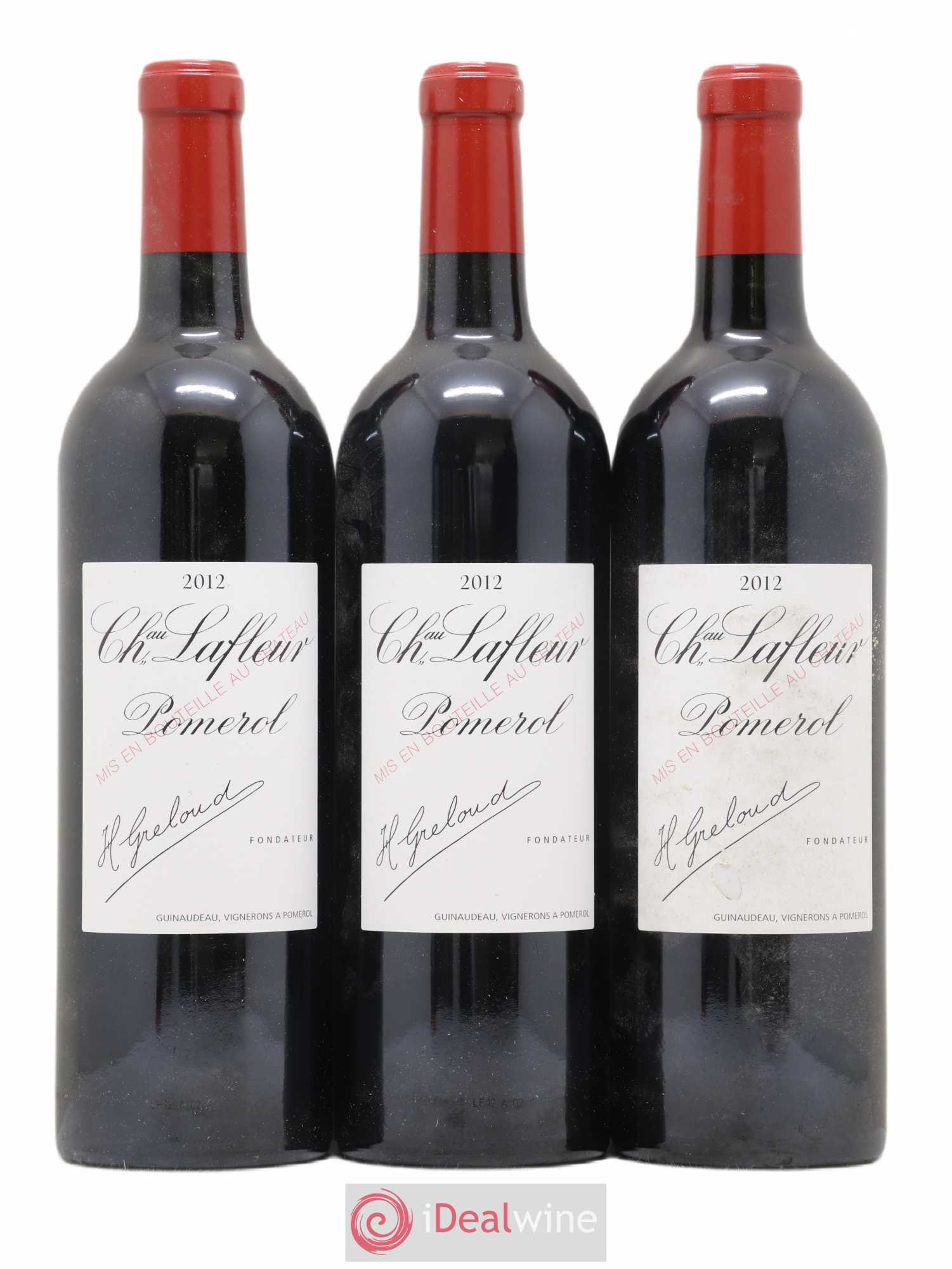 Château Lafleur 2012 - Lot de 3 bouteilles - 0