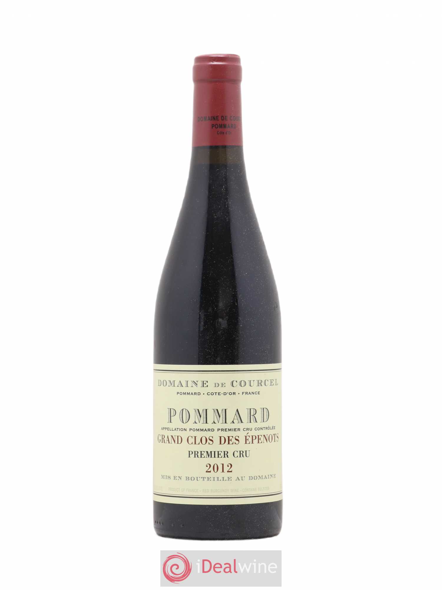 Pommard 1er Cru Grand Clos des Epenots de Courcel (Domaine) 2012 - Lot de 1 bouteille - 0