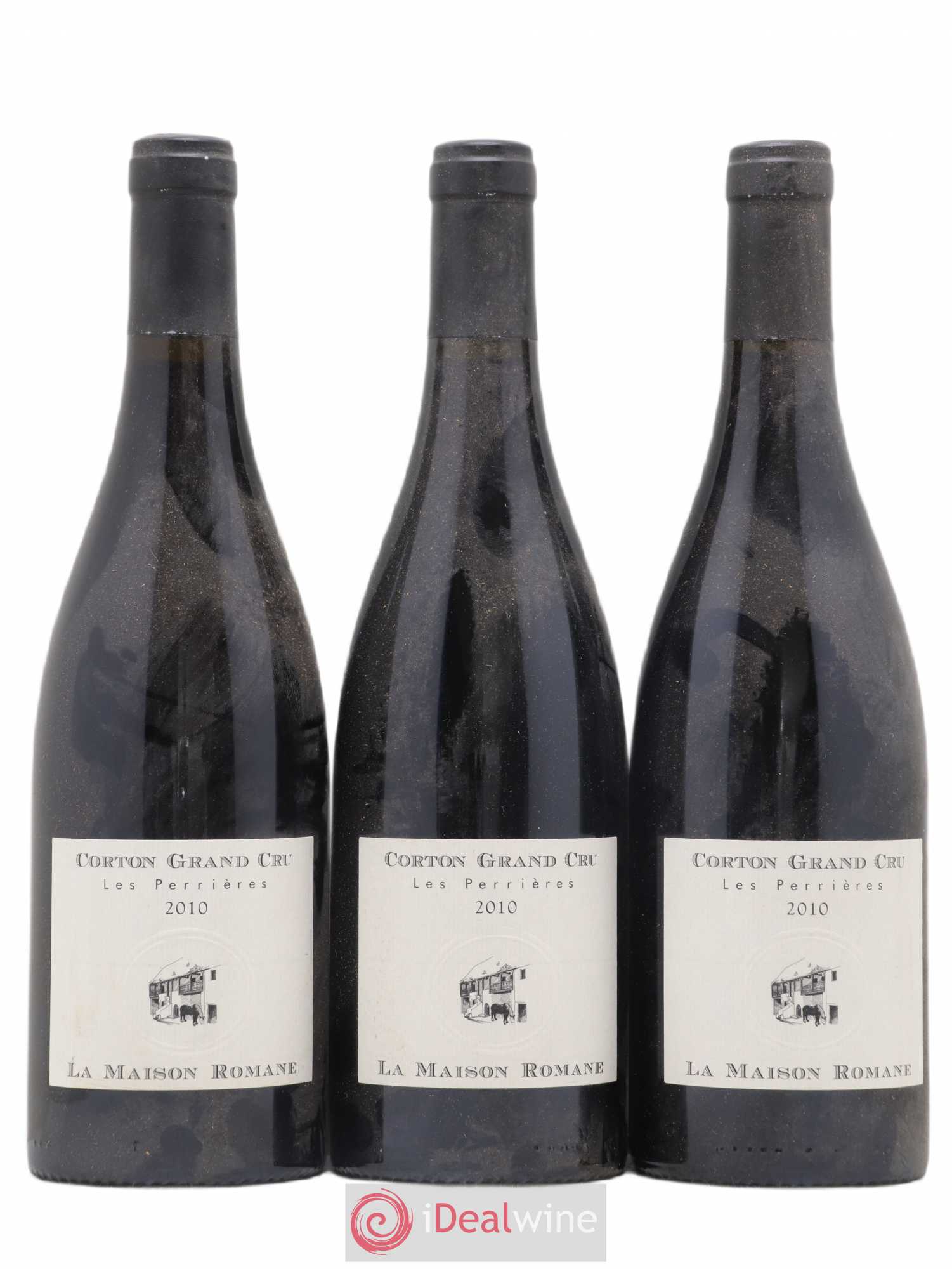 Corton Grand Cru Les Perrières La Maison Romane 2010 - Lot de 3 bouteilles - 0
