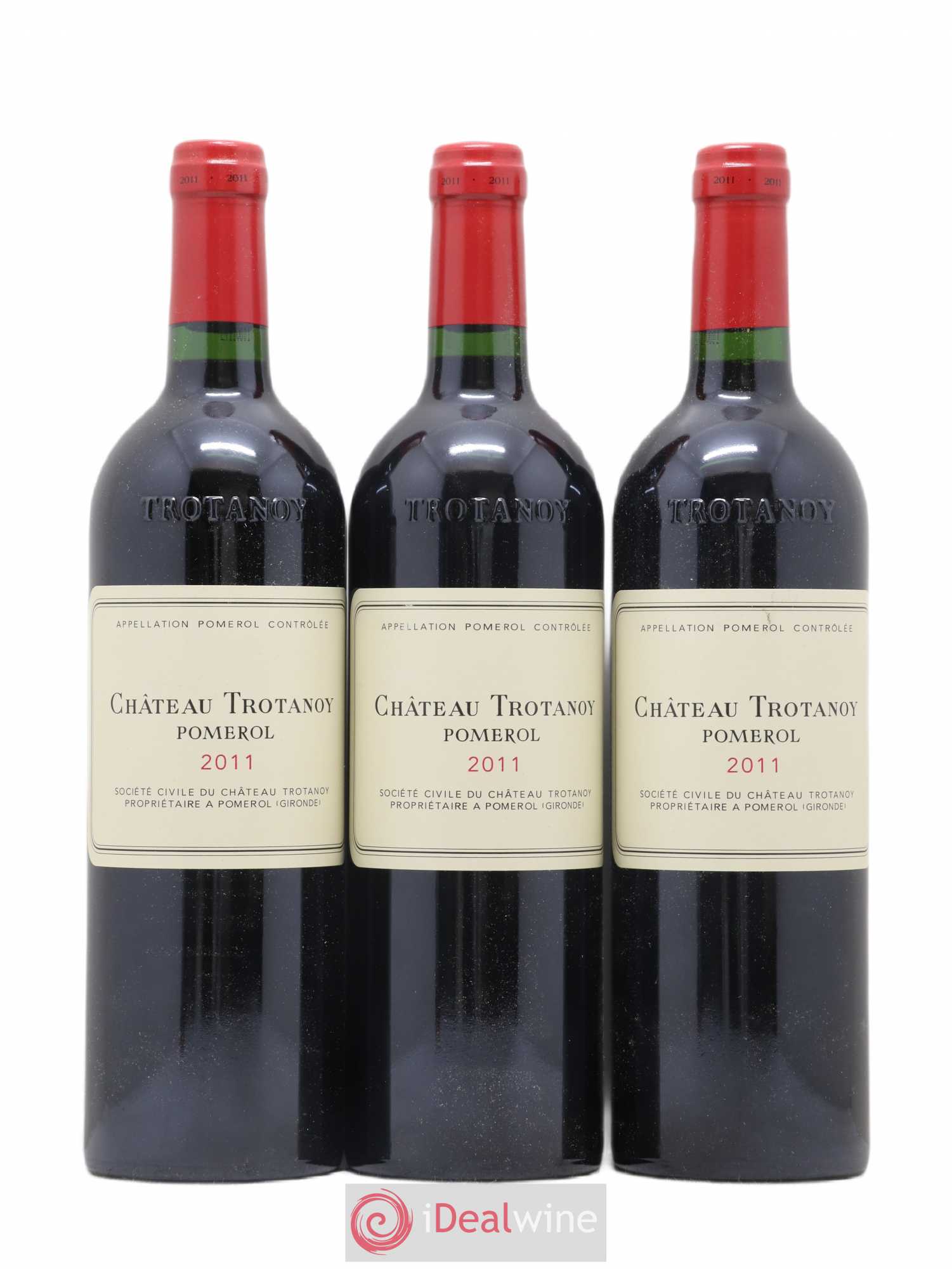 Château Trotanoy 2011 - Lot de 3 bouteilles - 0
