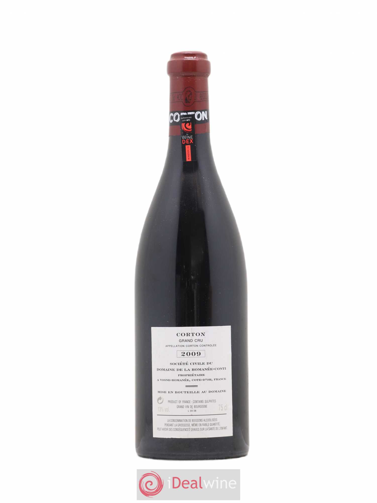Corton Grand Cru Domaine de la Romanée-Conti 2009 - Lot de 1 bouteille - 1