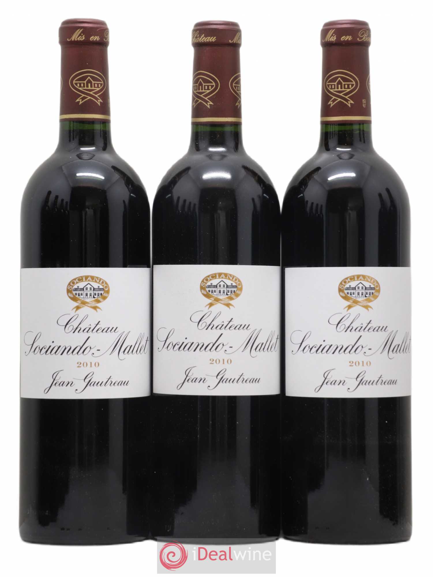 Château Sociando Mallet 2010 - Lot de 12 bouteilles - 3