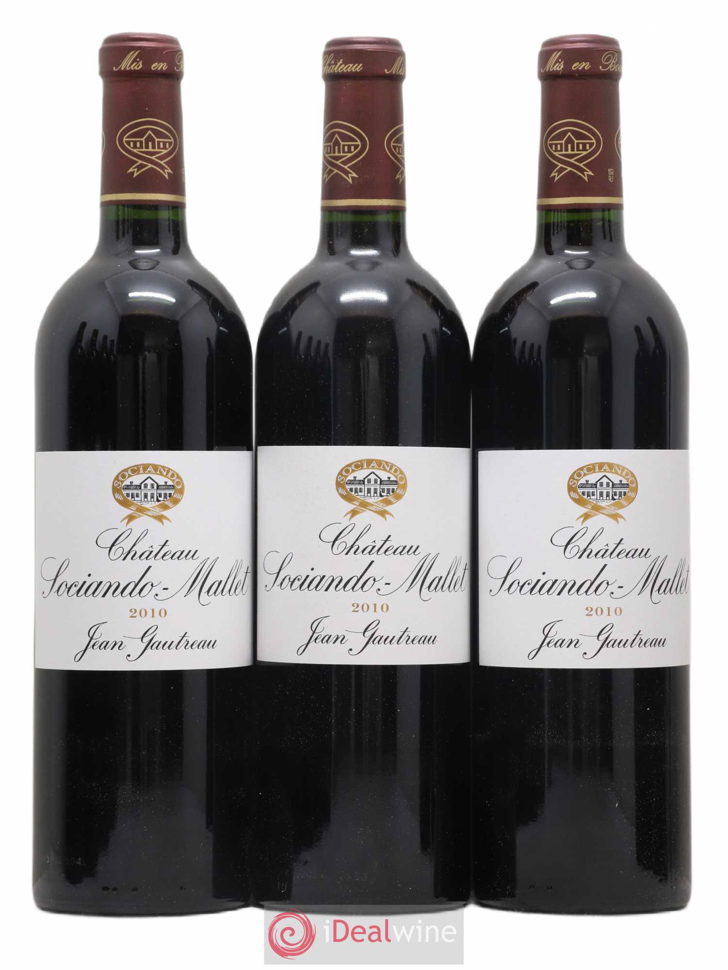 Château Sociando Mallet 2010 - Lot de 12 bouteilles - 4