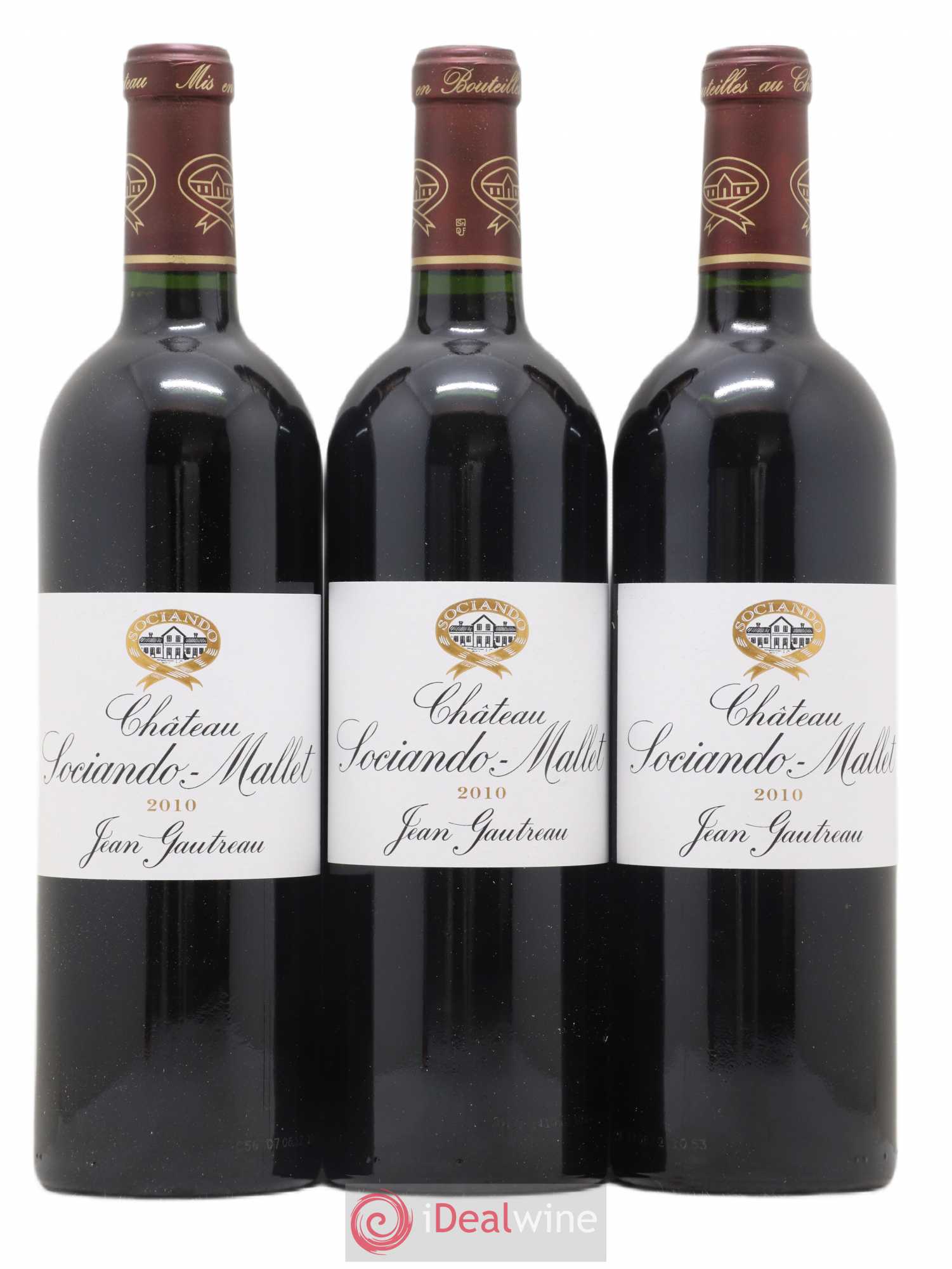 Château Sociando Mallet 2010 - Lot de 12 bouteilles - 4