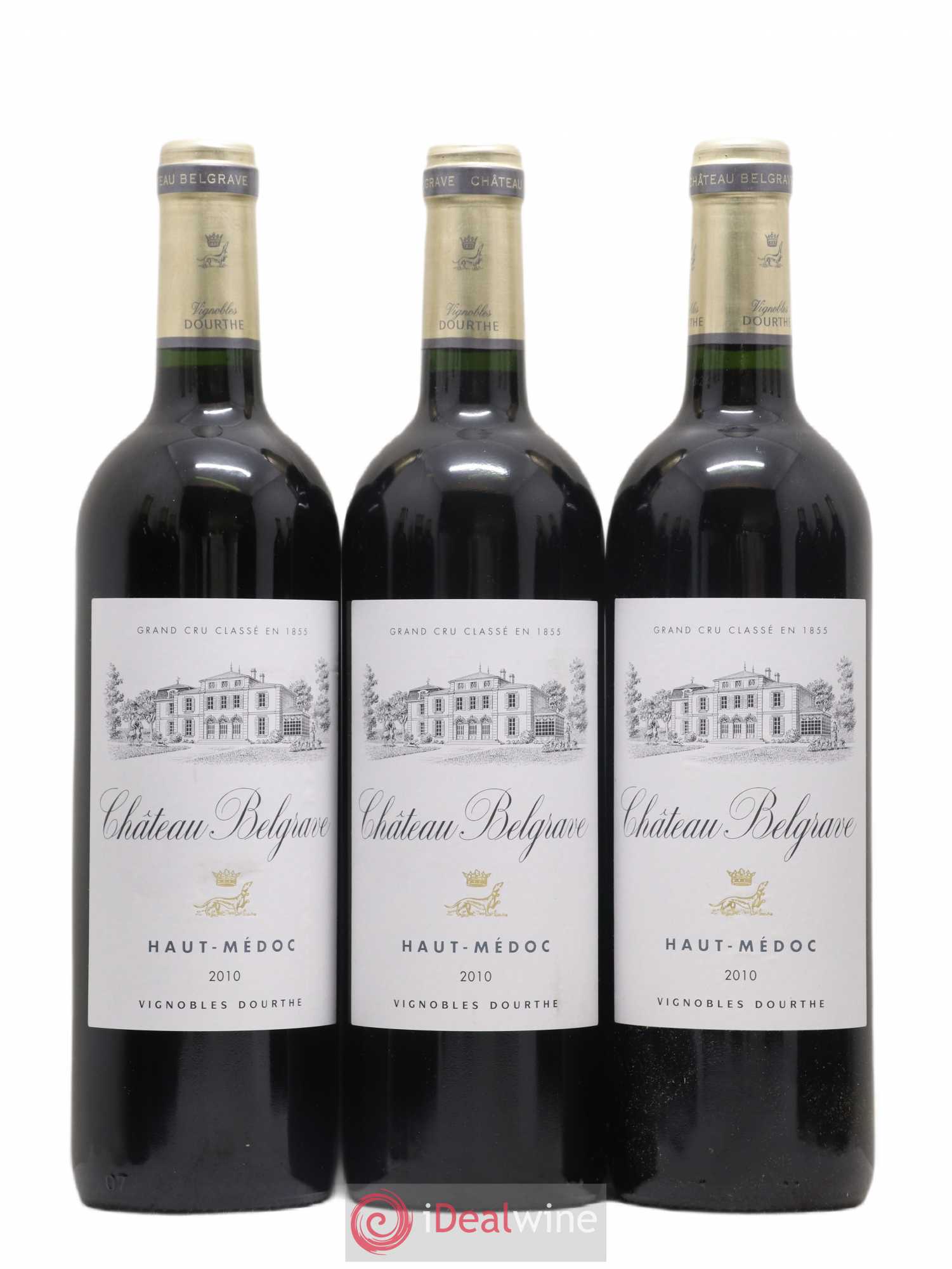 Château Belgrave 5ème Grand Cru Classé 2010 - Lot de 12 bouteilles - 2