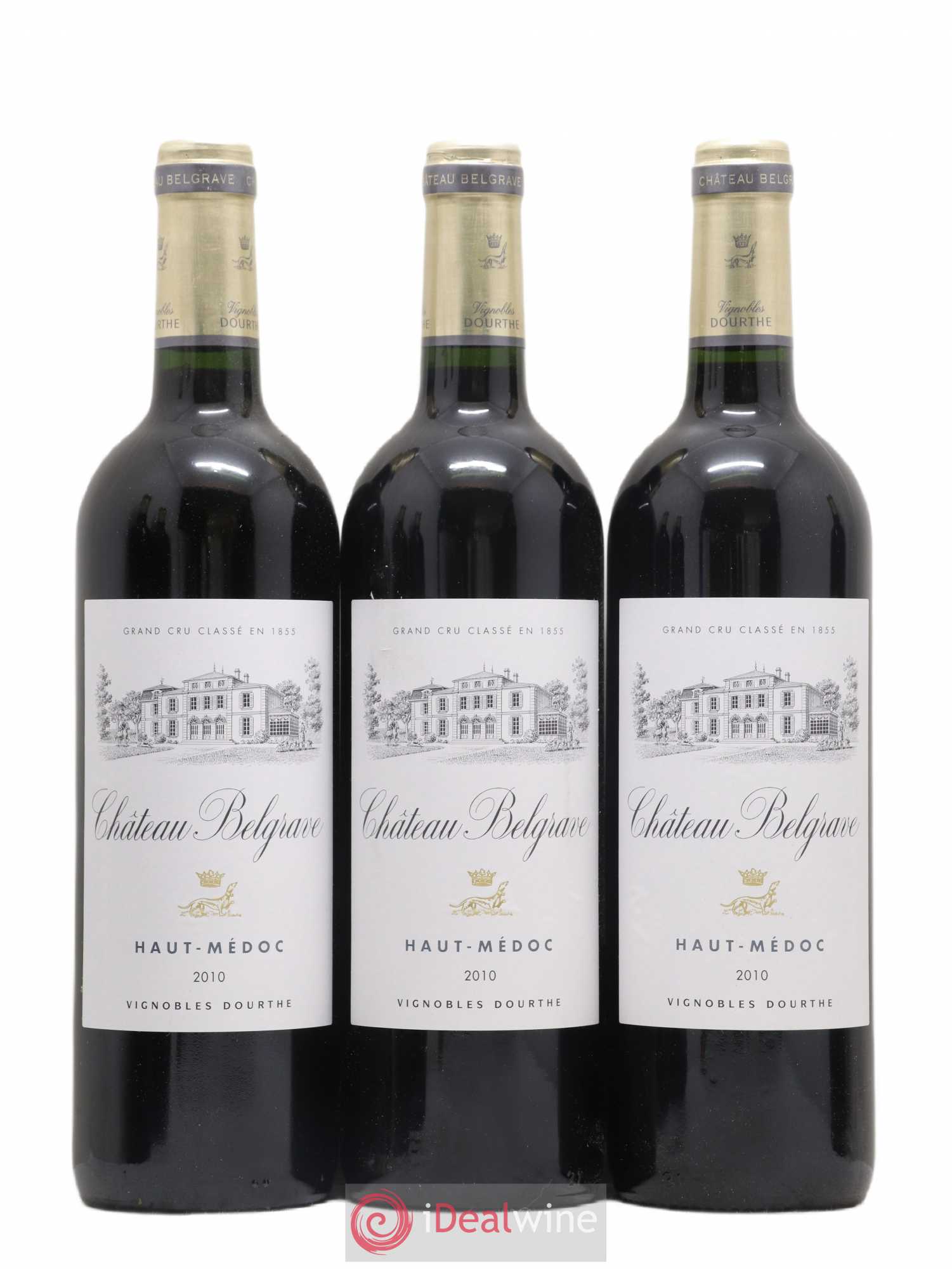 Château Belgrave 5ème Grand Cru Classé 2010 - Lot de 12 bouteilles - 3