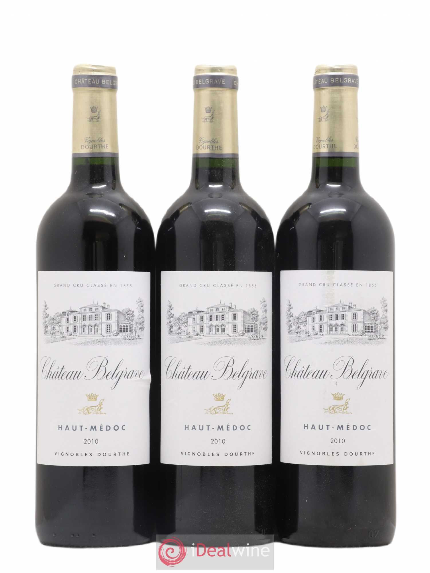 Château Belgrave 5ème Grand Cru Classé 2010 - Lot de 12 bouteilles - 4