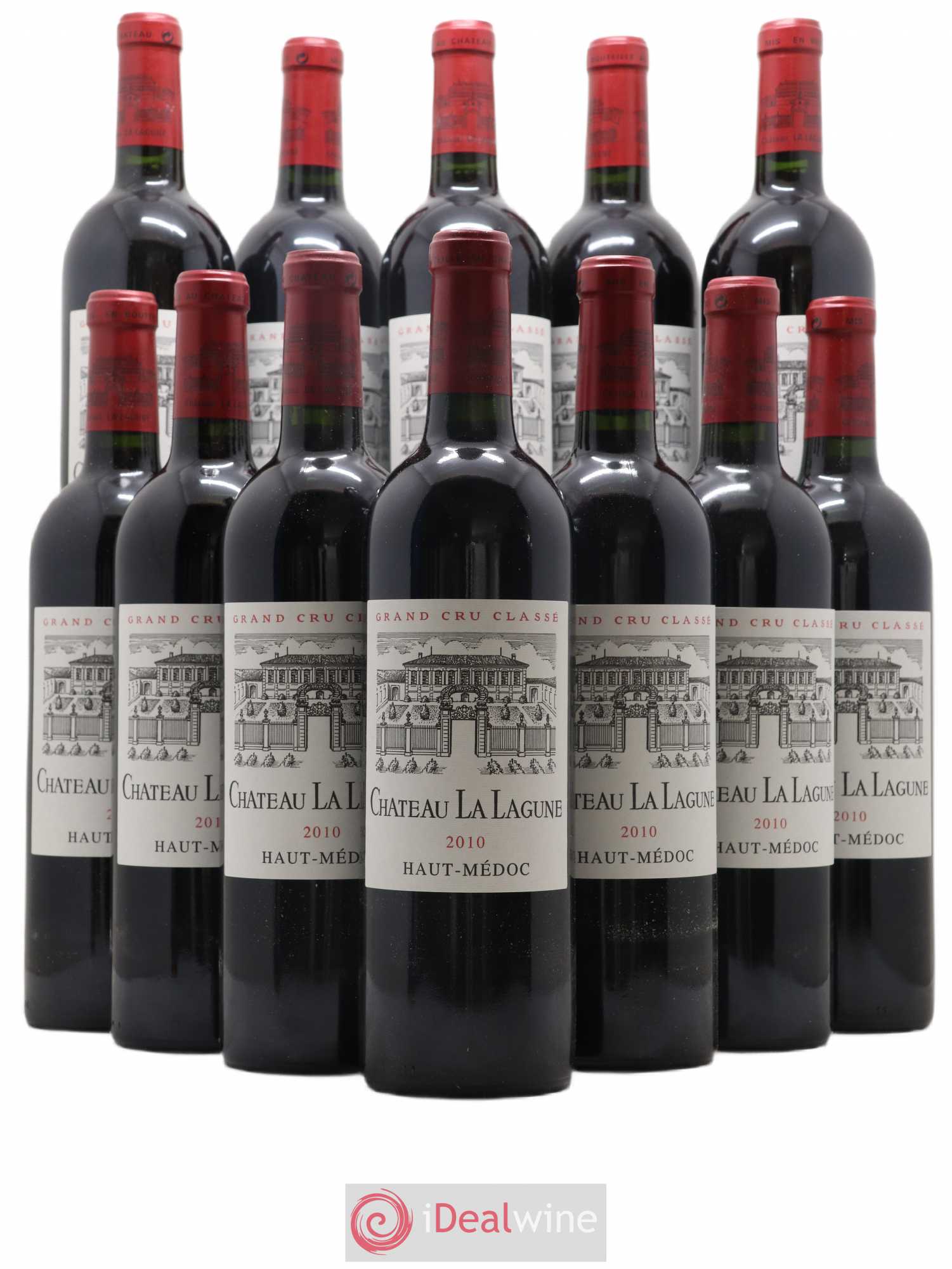 Château la Lagune 3ème Grand Cru Classé 2010 - Lot de 12 bouteilles - 0