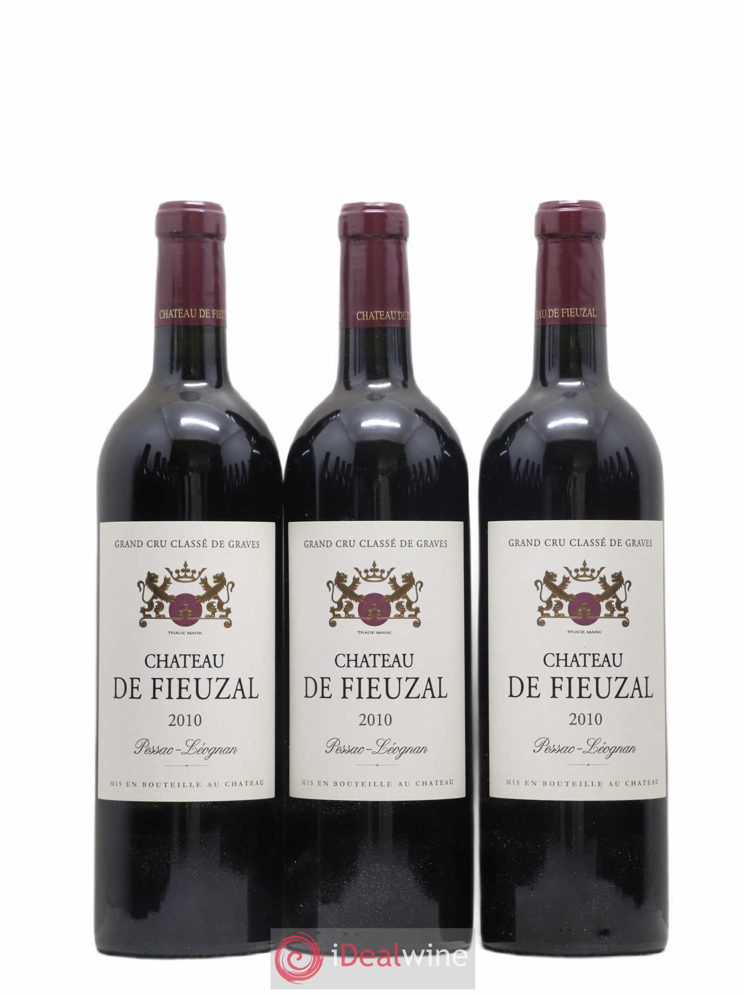 Château de Fieuzal Cru Classé de Graves 2010 - Lot de 12 bouteilles - 1