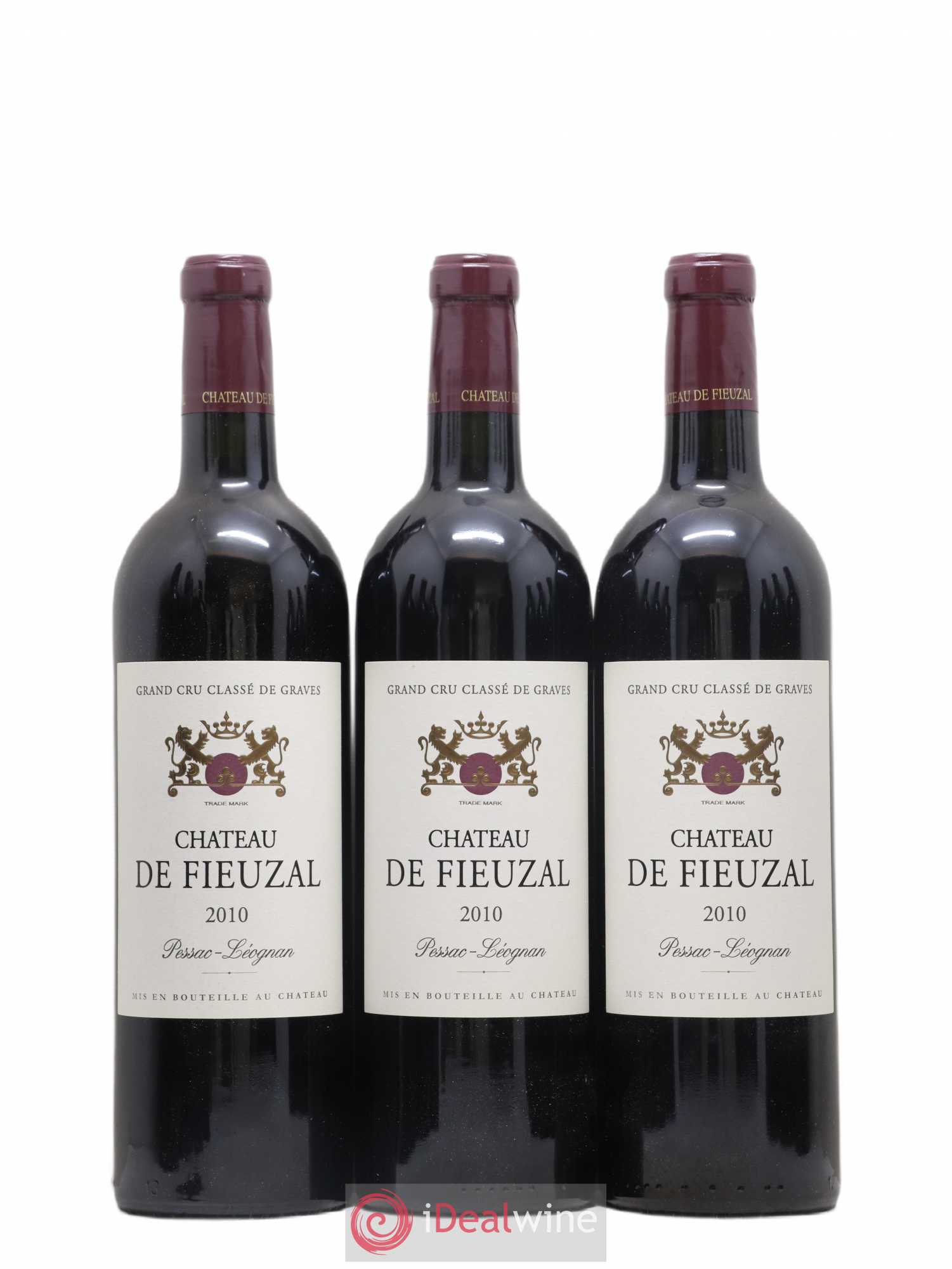 Château de Fieuzal Cru Classé de Graves 2010 - Lot de 12 bouteilles - 2