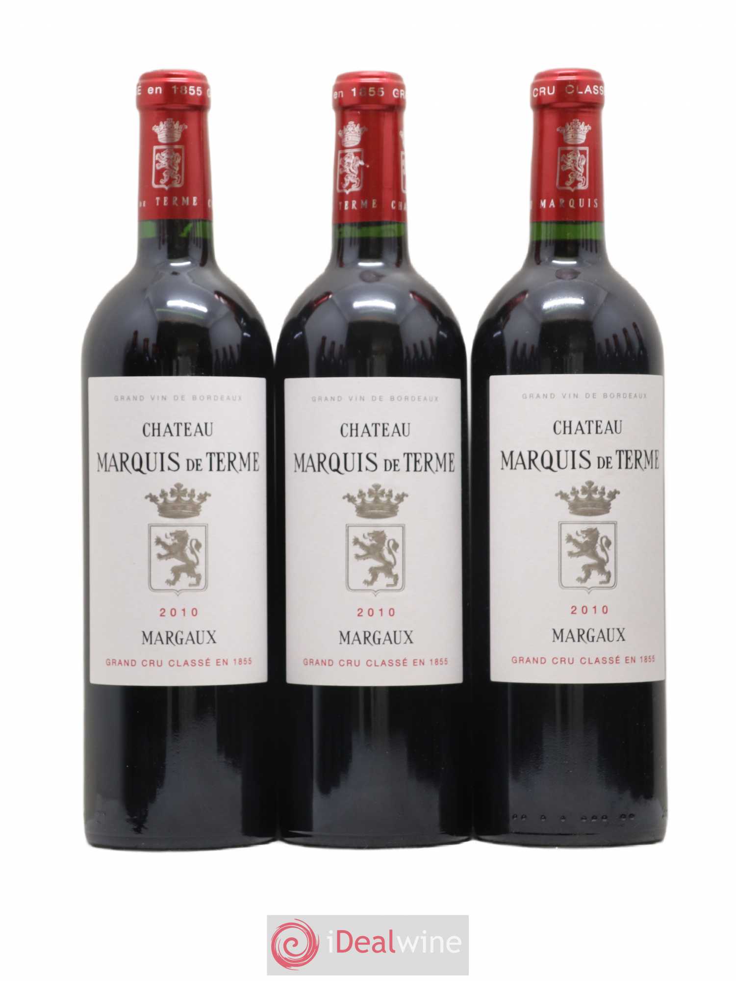 Château Marquis de Terme 4ème Grand Cru Classé 2010 - Posten von 12 Flaschen - 1