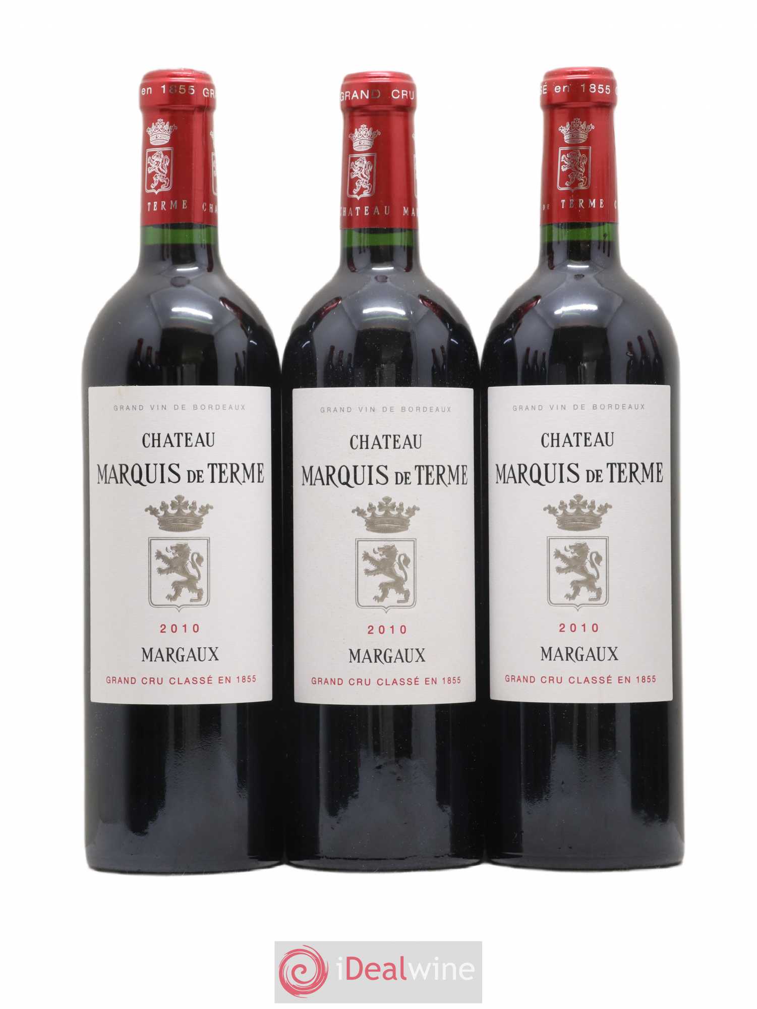 Château Marquis de Terme 4ème Grand Cru Classé 2010 - Posten von 12 Flaschen - 2