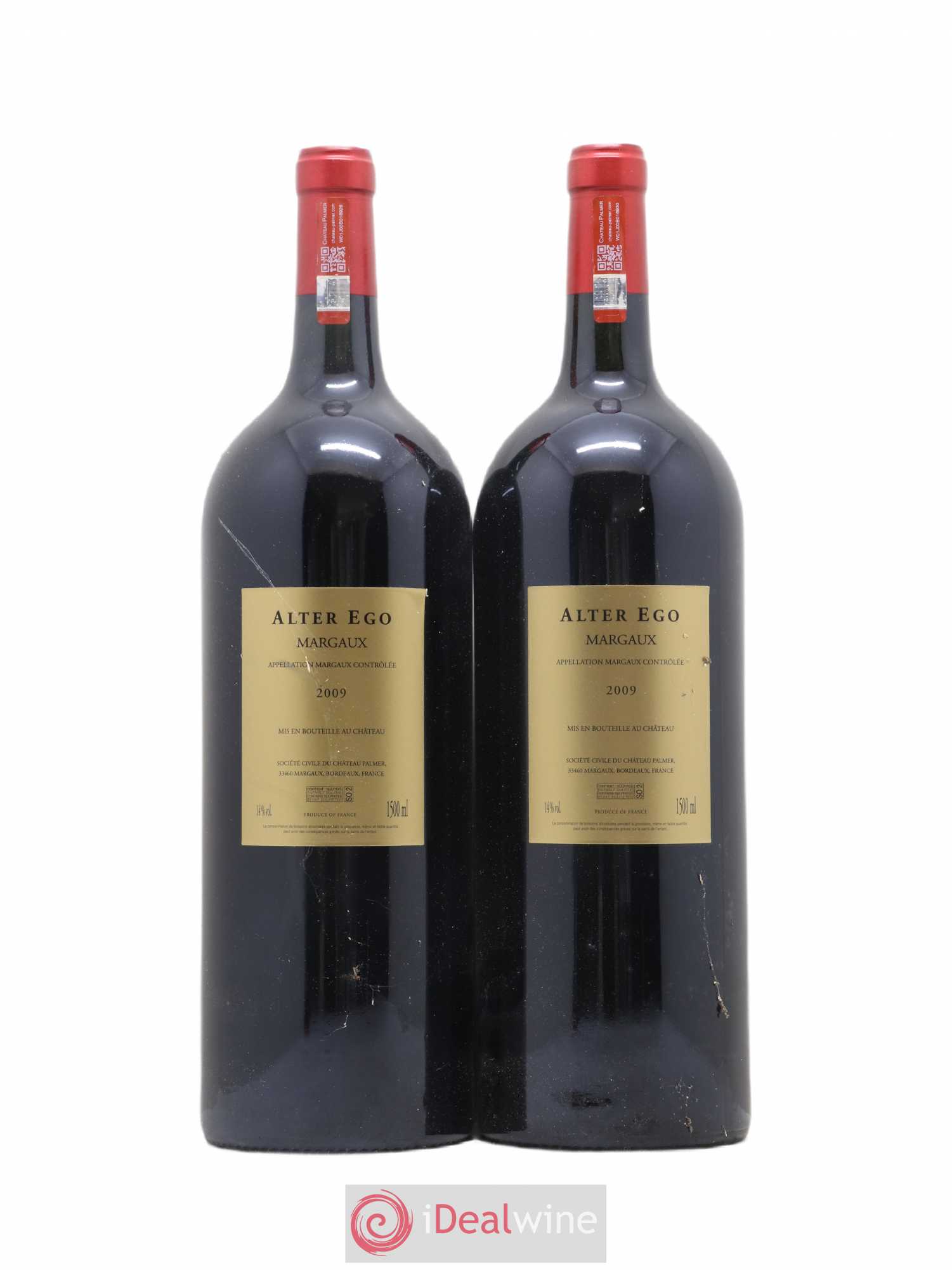 Alter Ego de Palmer Second Vin 2009 - Lot de 2 magnums - 1