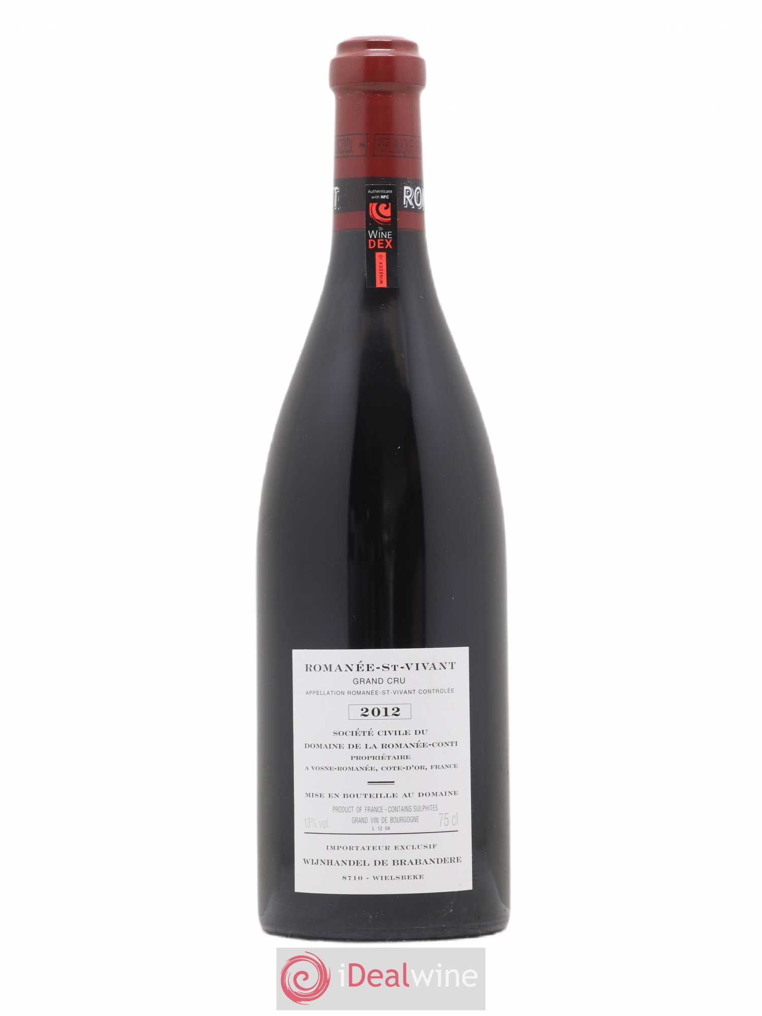 Romanée-Saint-Vivant Grand Cru Domaine de la Romanée-Conti 2012 - Lot de 1 bouteille - 1