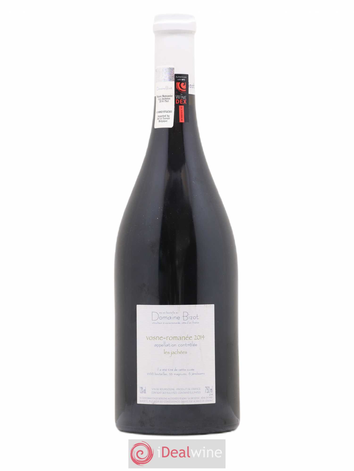 Vosne-Romanée Les Jachées Bizot (Domaine) 2014 - Lot de 1 bouteille - 1